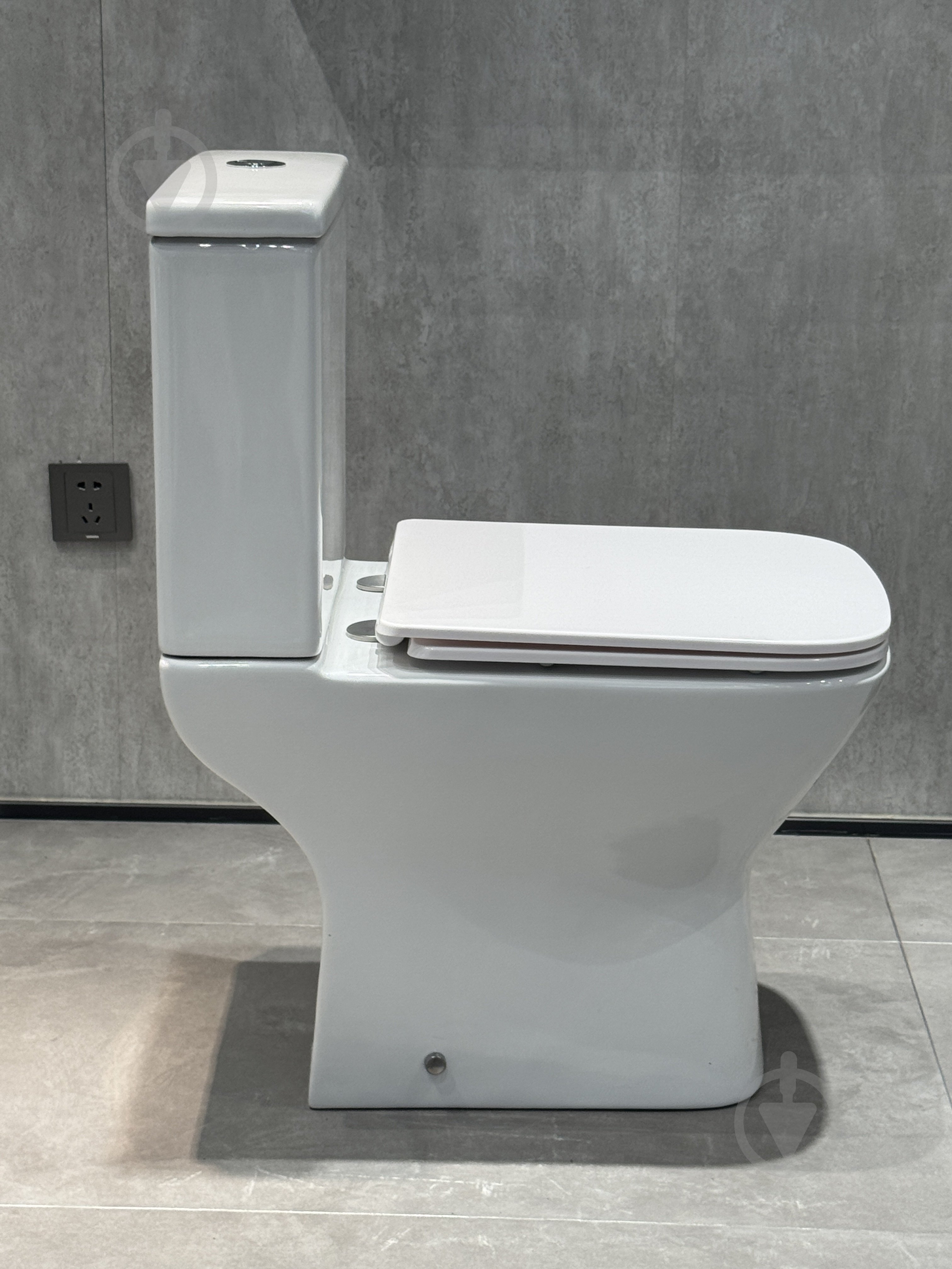 Унітаз-компакт EGO PRIDE Rimless з сидінням Duroplast soft-close, 60*38*78см - фото 7