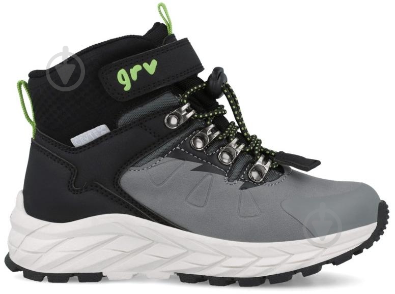 Ботинки для мальчиков GARVALIN 251528 р.28 серый с черным - фото 3 Ботинки для мальчиков GARVALIN 251528 р.28 серый с черным - фото 3