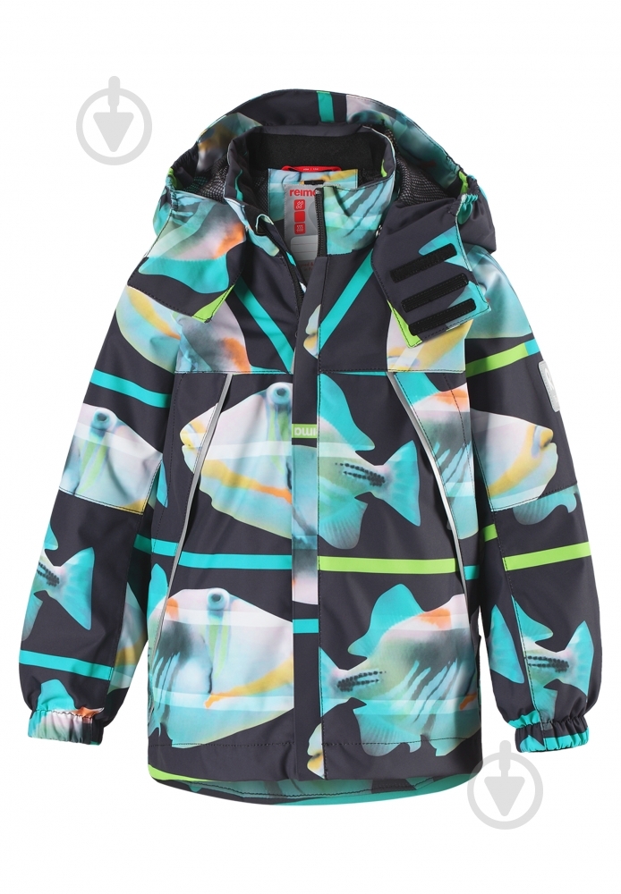 Куртка демисезонная Reima 521595-7302 р.110 синяя - фото 1