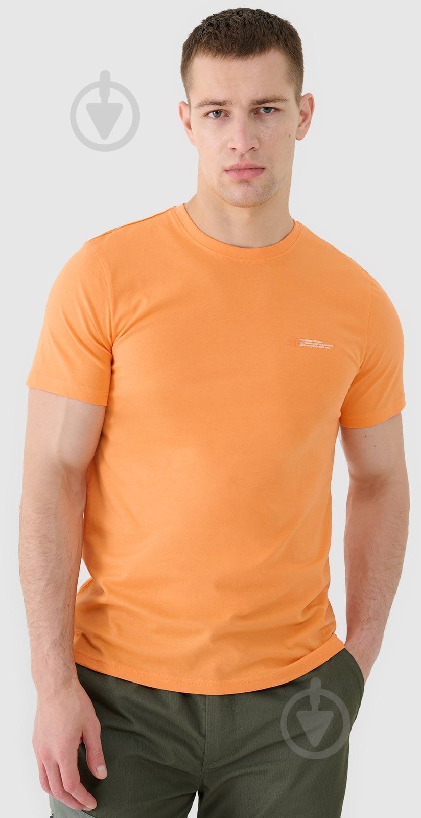 Футболка 4F TSHIRT M2003 р.L помаранчевий - фото 2 Футболка 4F TSHIRT M2003 р.L помаранчевий - фото 2
