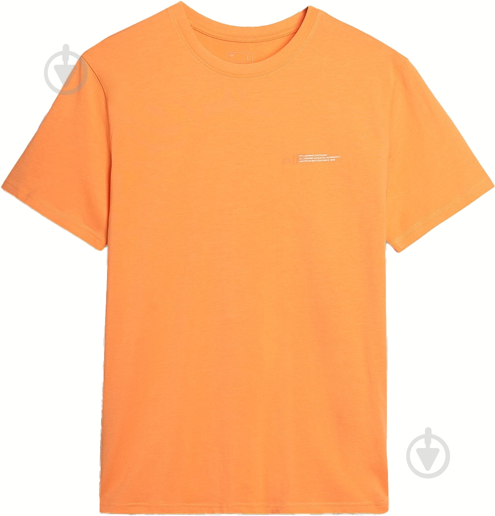 Футболка 4F TSHIRT M2003 р.L помаранчевий - фото 1 Футболка 4F TSHIRT M2003 р.L помаранчевий - фото 1