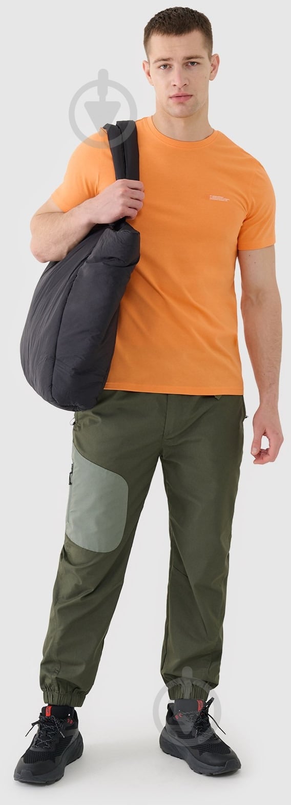 Футболка 4F TSHIRT M2003 р.L помаранчевий - фото 6 Футболка 4F TSHIRT M2003 р.L помаранчевий - фото 6