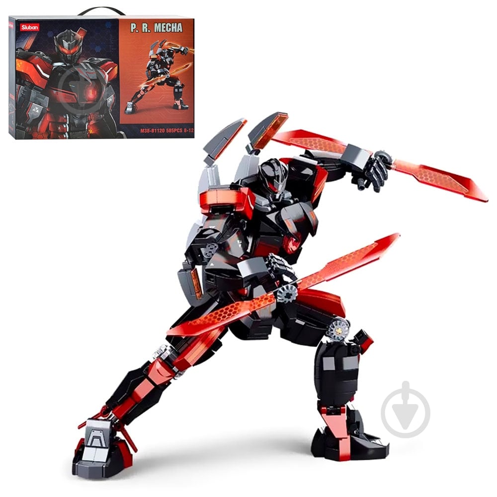 Конструктор Sluban P.R. Mecha M38-B1120 - фото 1 Конструктор Sluban P.R. Mecha M38-B1120 - фото 1