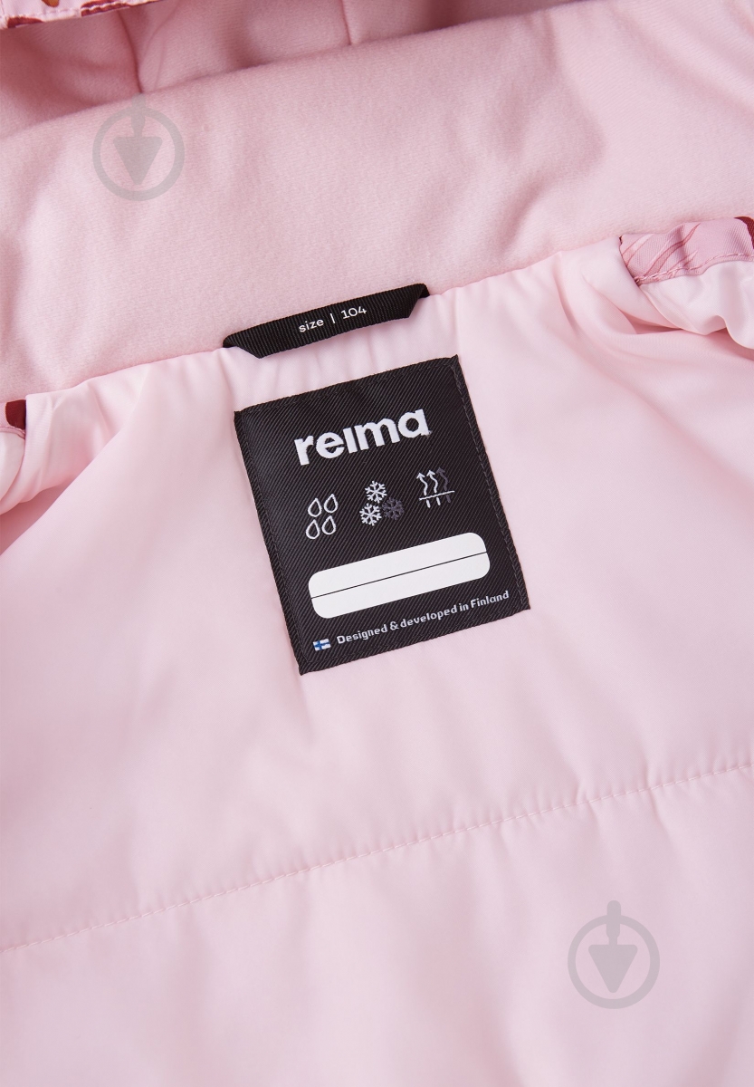 Куртка для девочки Reima р.110 розовый 521604A-4013 - фото 2