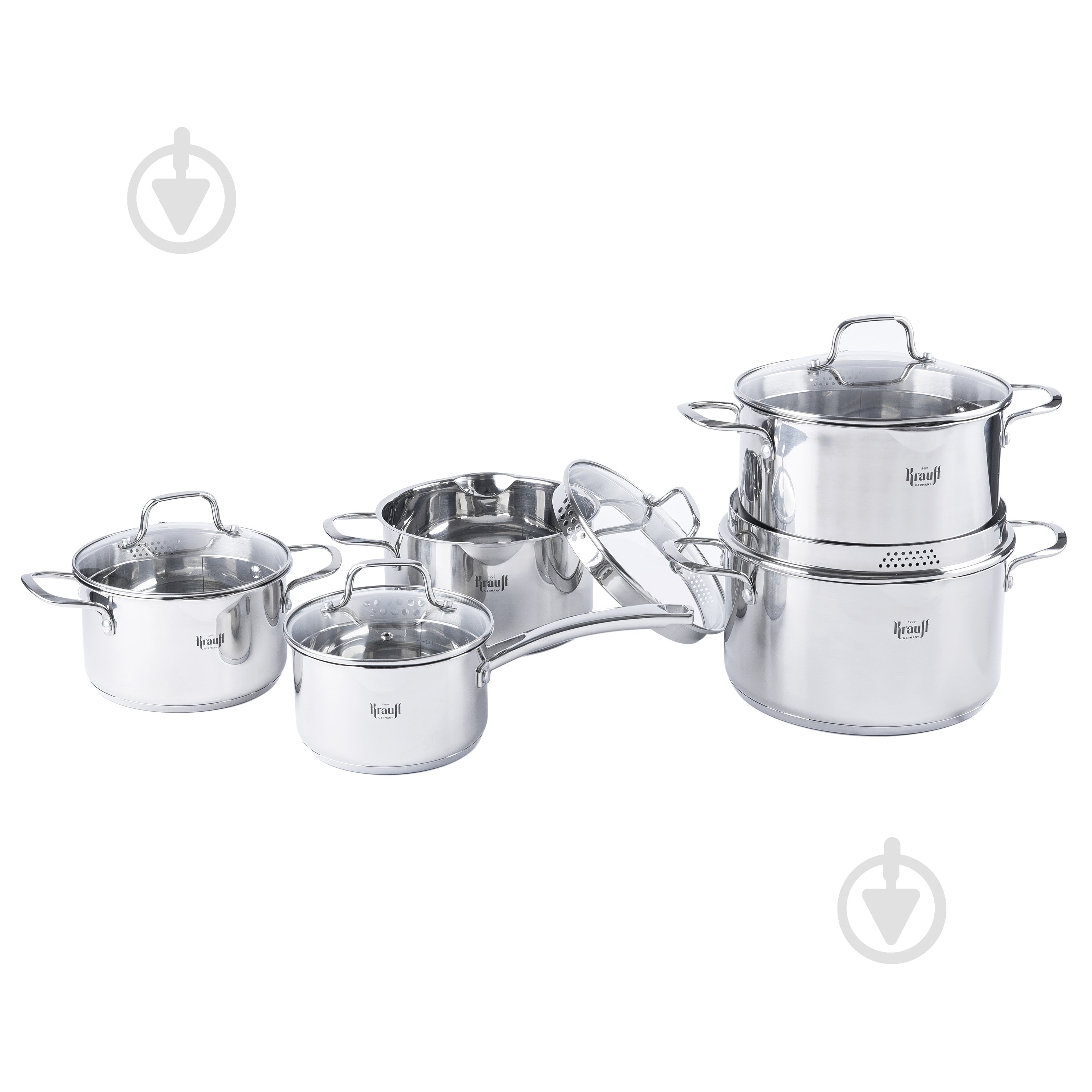 Набір посуду Krauff Cook&Joy 10 предметів 26-238-121 - фото 2