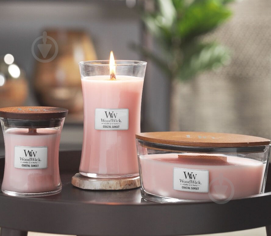 Свічка ароматична Woodwick Medium Coastal Sunset 275 г - фото 3