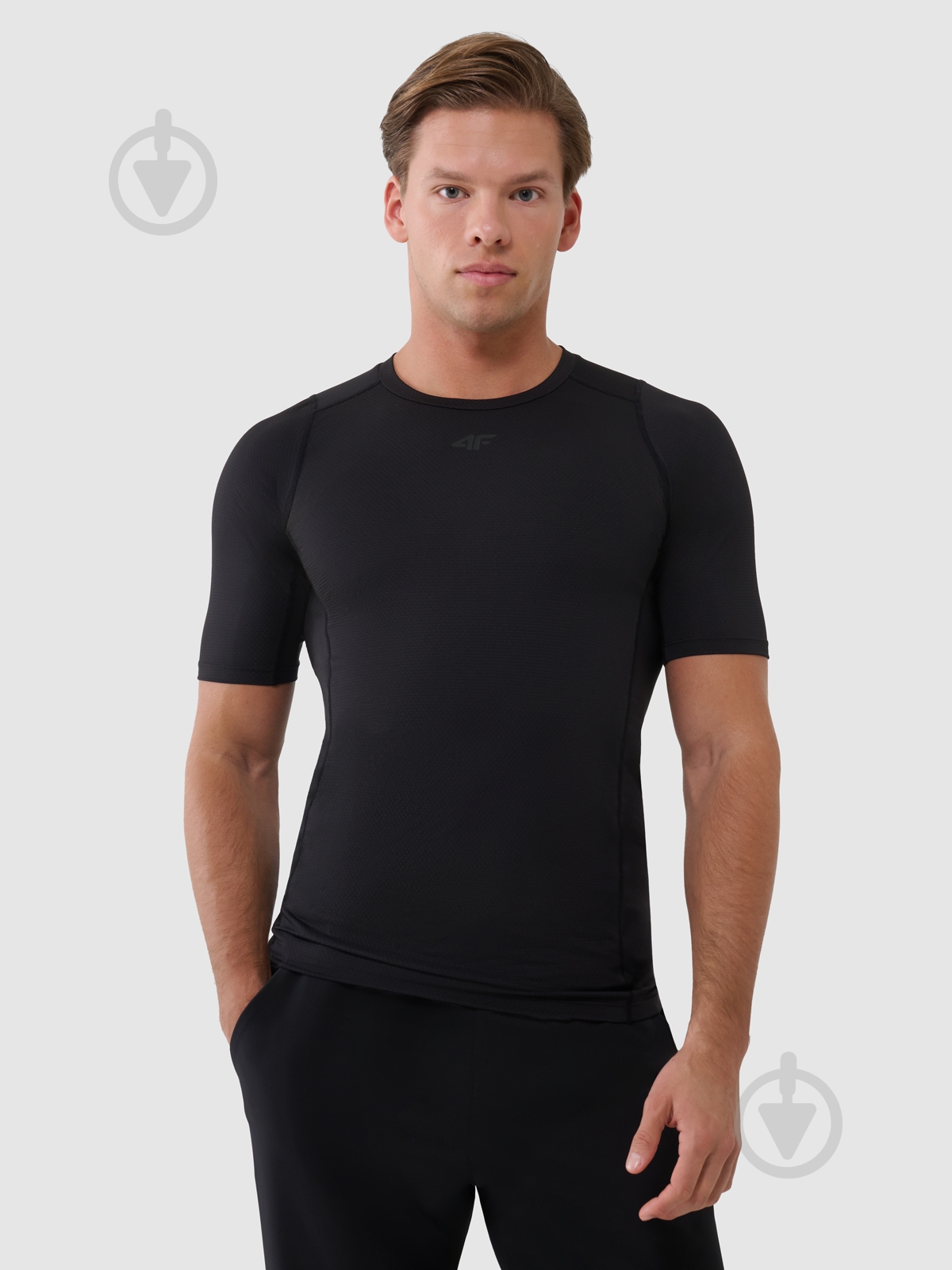 Футболка 4F TSHIRT FNK M1218 р.L черный - фото 1
