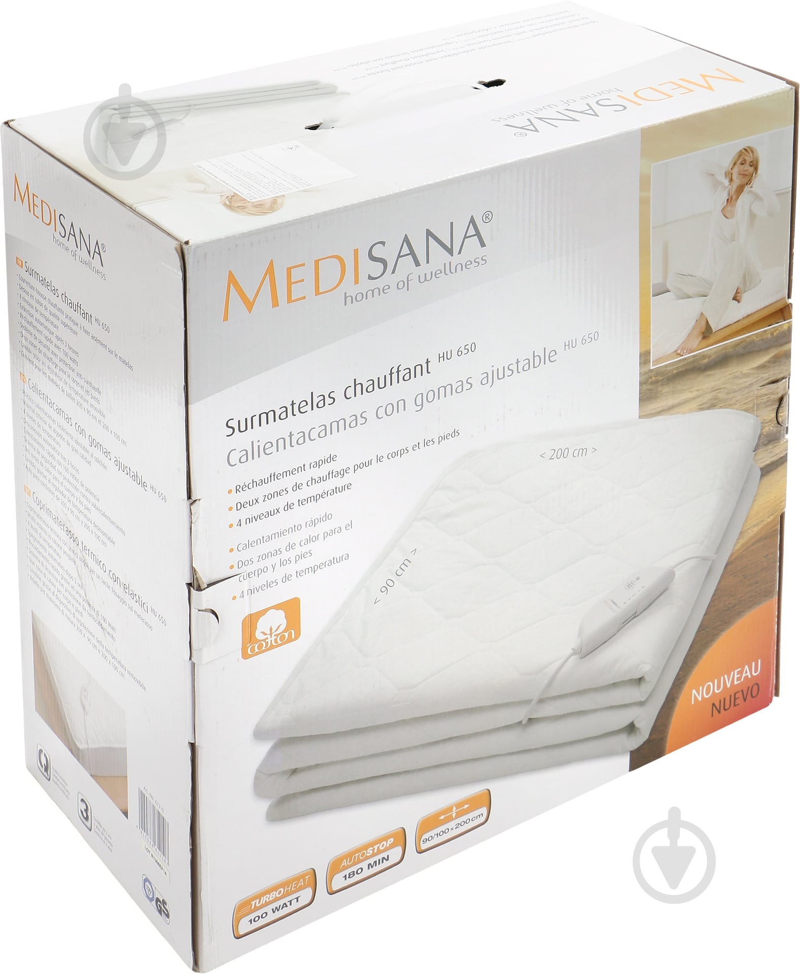 Электропростынь Medisana HU 650 (61210) - фото 4 Электропростынь Medisana HU 650 (61210) - фото 4