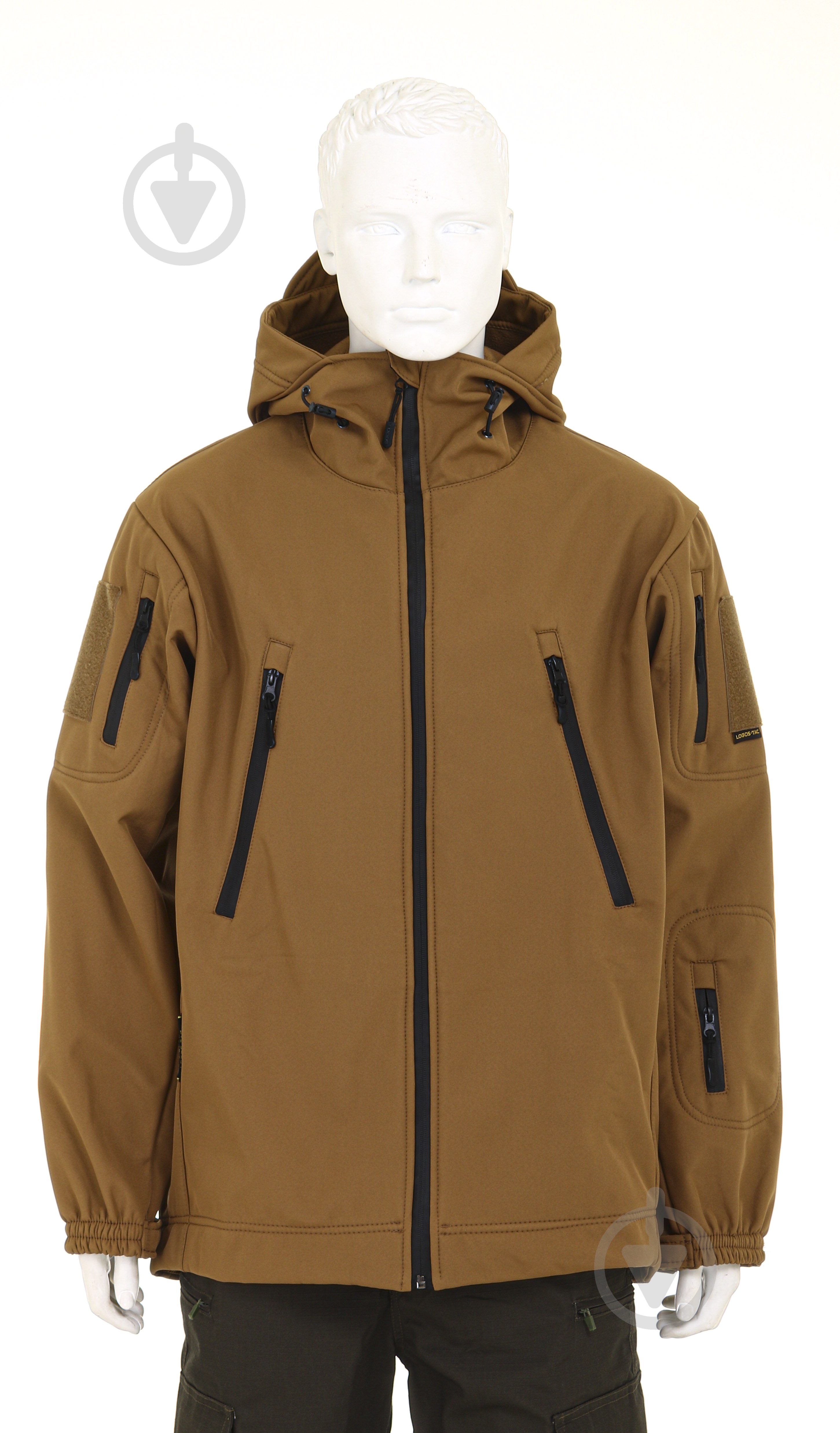 Куртка мужская LOGOS-Tac тактическая "Softshell" теплая 04-07-00-0012 р.M койот - фото 1 Куртка мужская LOGOS-Tac тактическая "Softshell" теплая 04-07-00-0012 р.M койот - фото 1