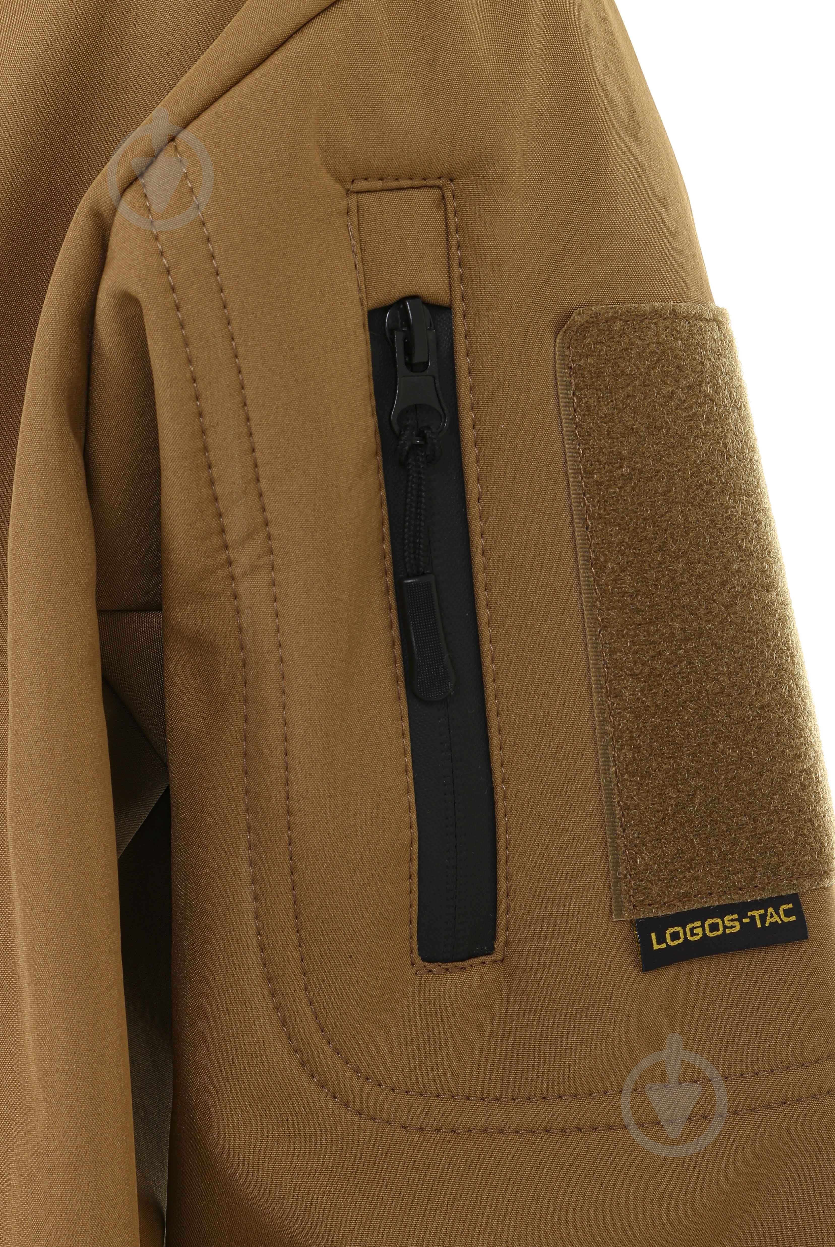 Куртка мужская LOGOS-Tac тактическая "Softshell" теплая 04-07-00-0012 р.M койот - фото 2 Куртка мужская LOGOS-Tac тактическая "Softshell" теплая 04-07-00-0012 р.M койот - фото 2
