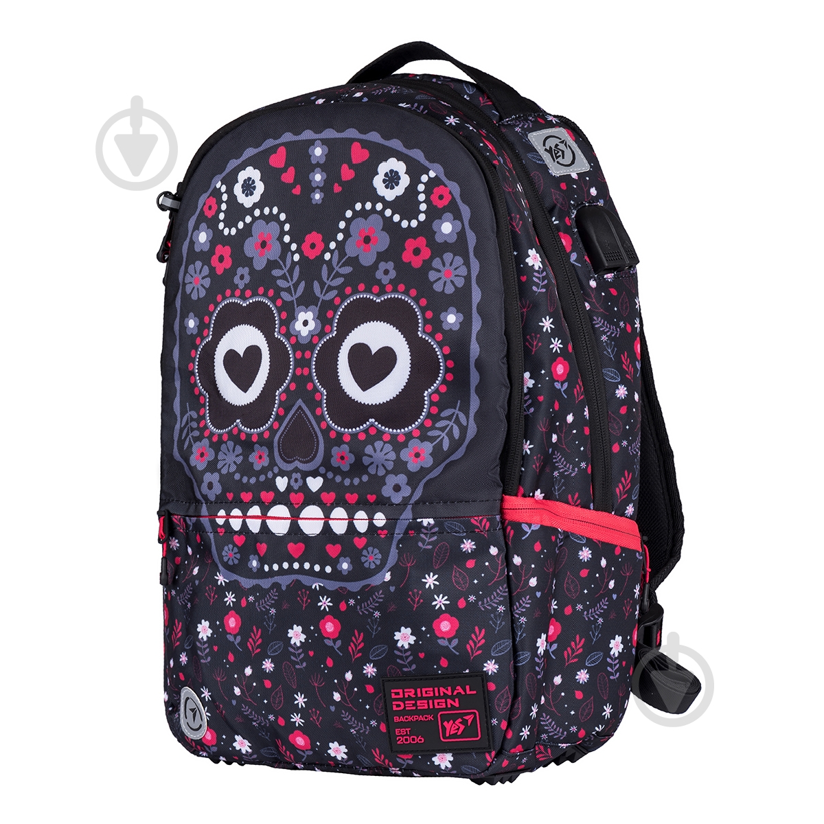 Рюкзак YES Style T-124 Parallel art - фото 2 Рюкзак YES Style T-124 Parallel art - фото 2