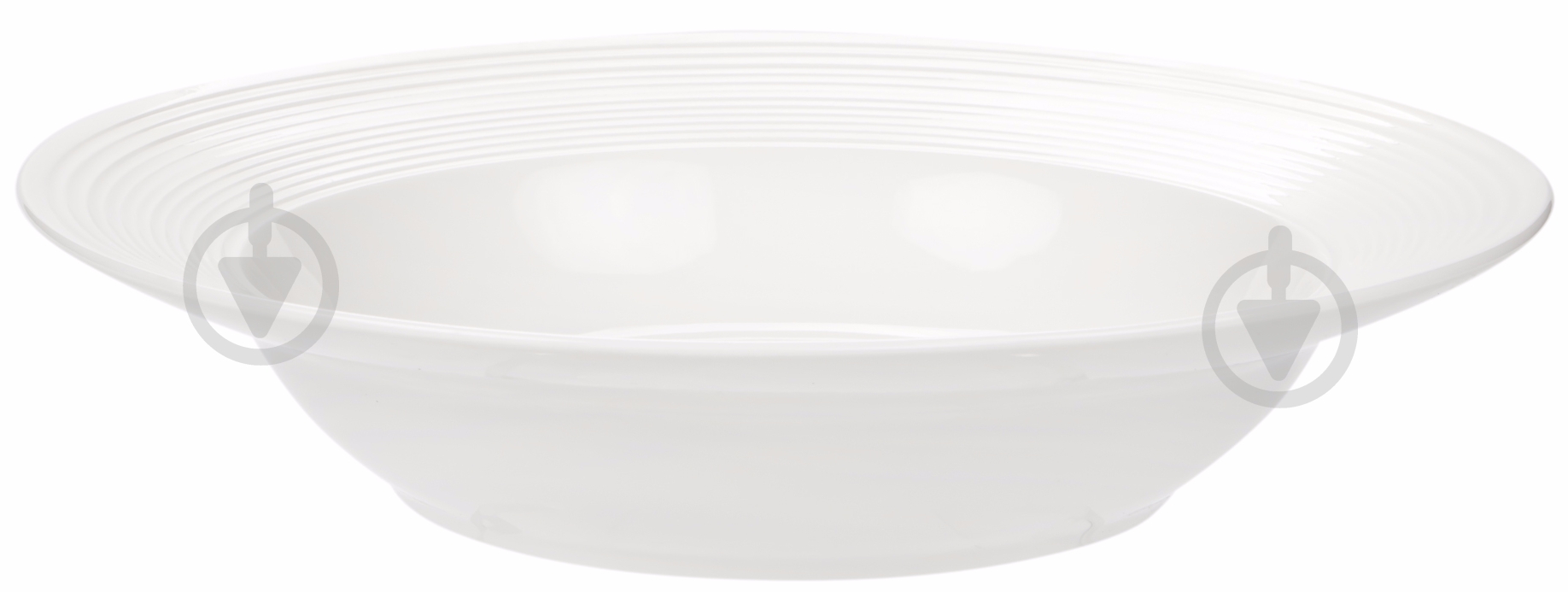Тарелка глубокая Santorin Ivory 24 см - фото 2