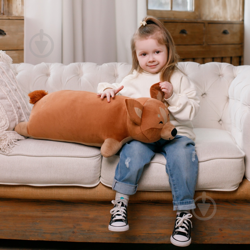 М'яка іграшка WP Merchandise Песик обіймашка 75 см коричневий FWPDOGYHUGBKC0000 - фото 6 М'яка іграшка WP Merchandise Песик обіймашка 75 см коричневий FWPDOGYHUGBKC0000 - фото 6