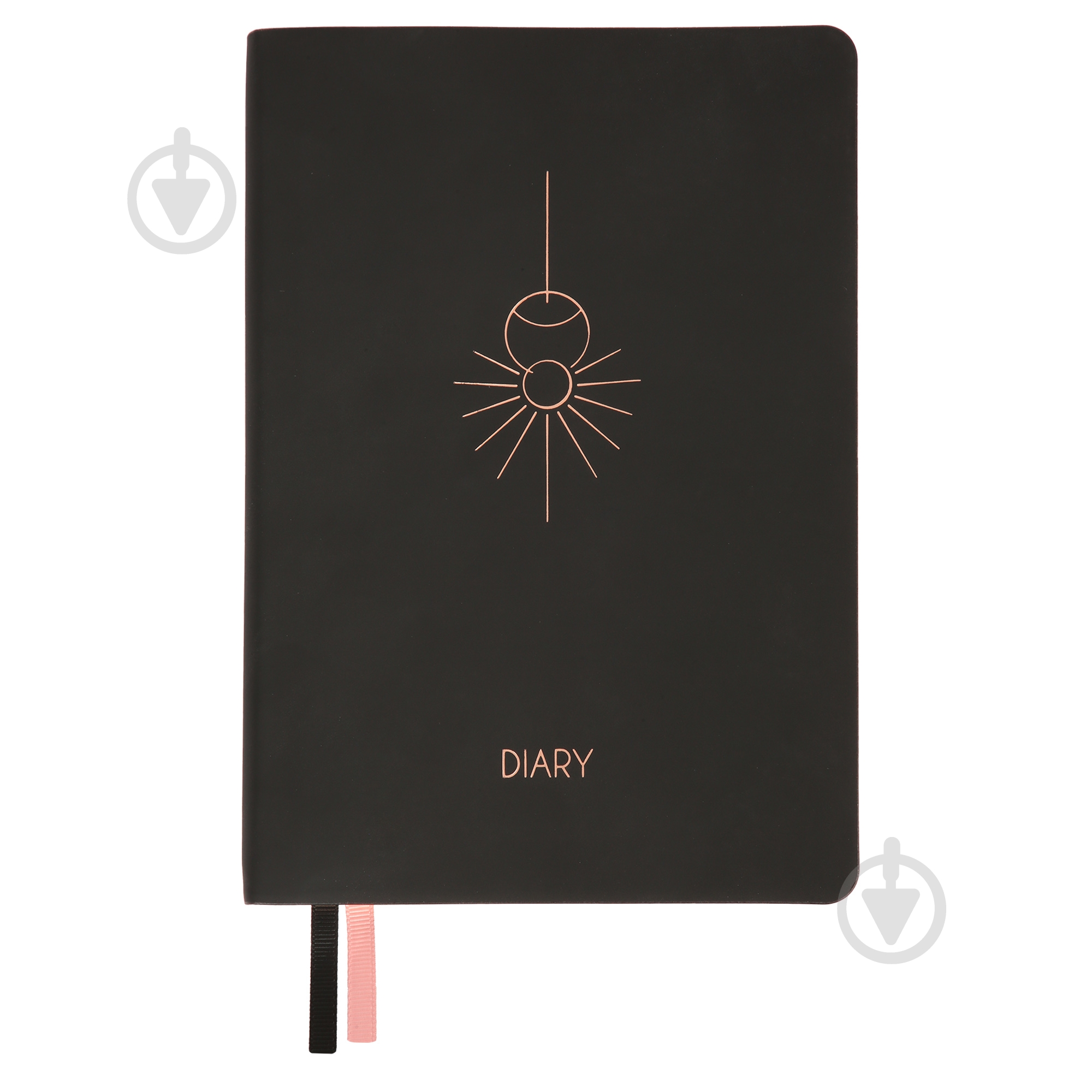 Щоденник недатований Hypnotic 320 стор. Leo Planner A5 2026 252703 чорний - фото 1