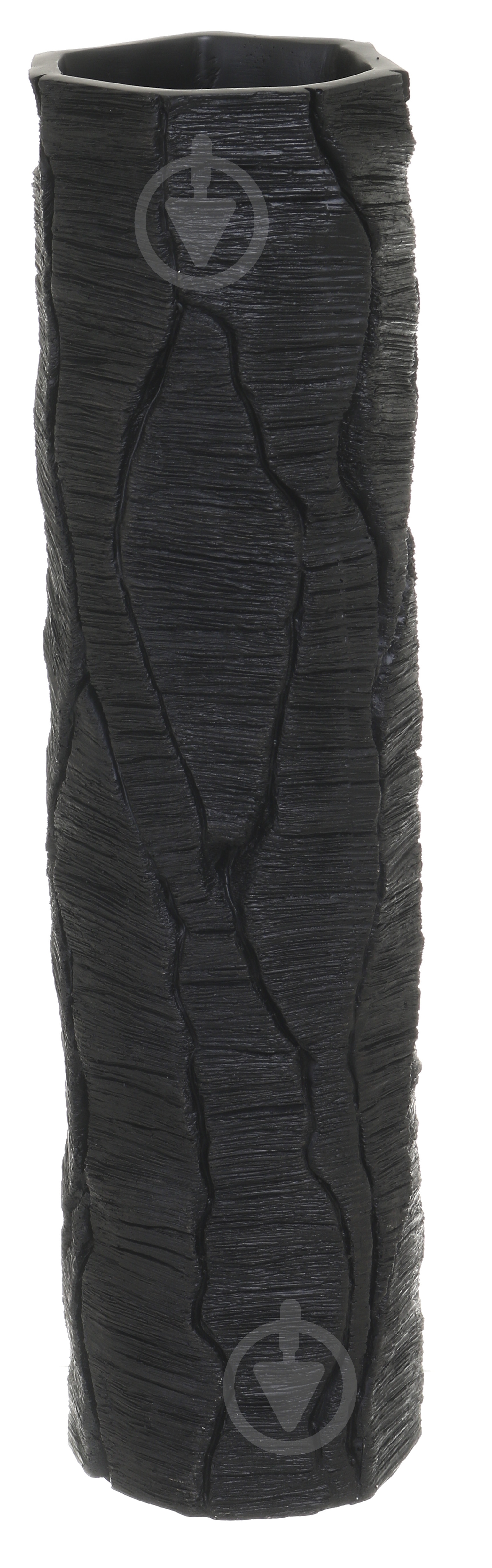 Ваза полирезиновая Stone 45,5 см черная YZ04738BL-3 - фото 1