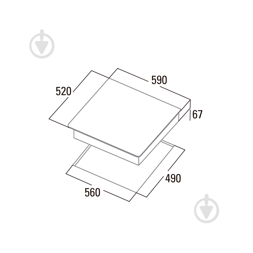 Варочная поверхность электрическая Cata 8040011 - фото 2