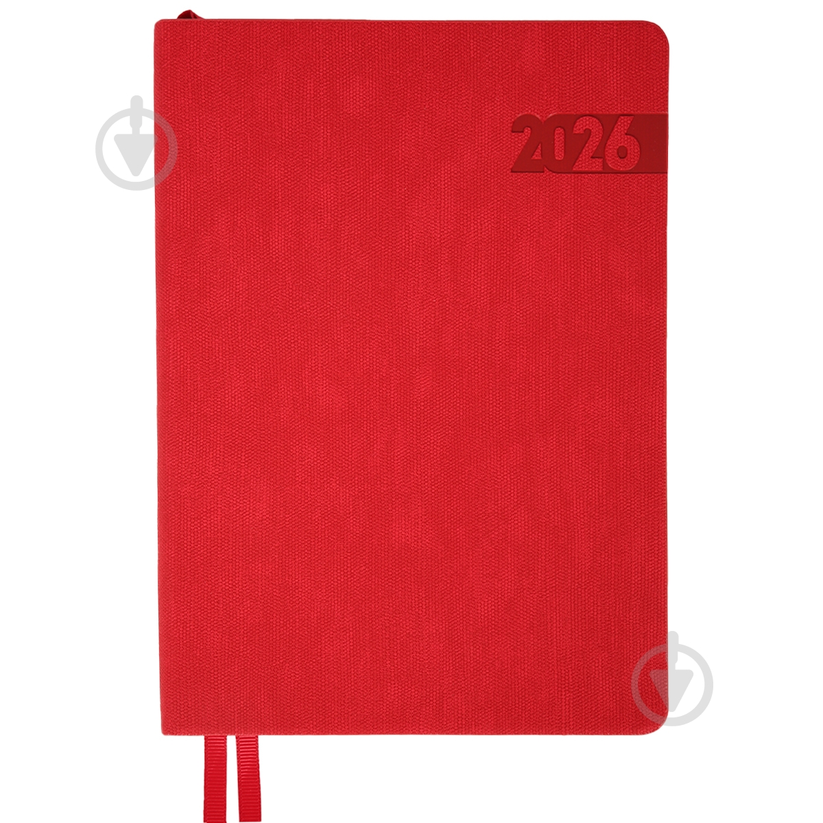 Щоденник датований Boss 368 стор. Leo Planner A5 2026 252636 червоний - фото 1