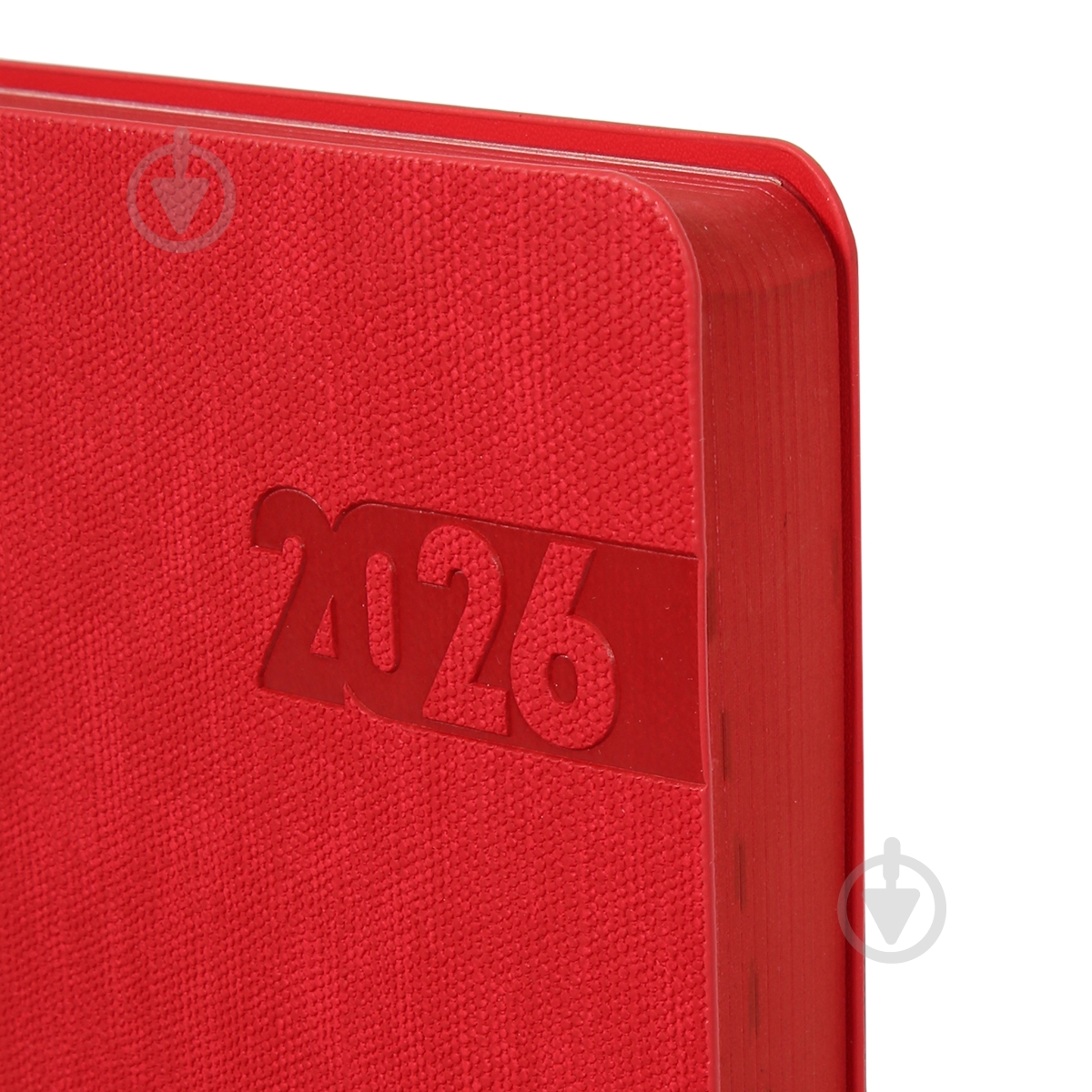 Щоденник датований Boss 368 стор. Leo Planner A5 2026 252636 червоний - фото 2