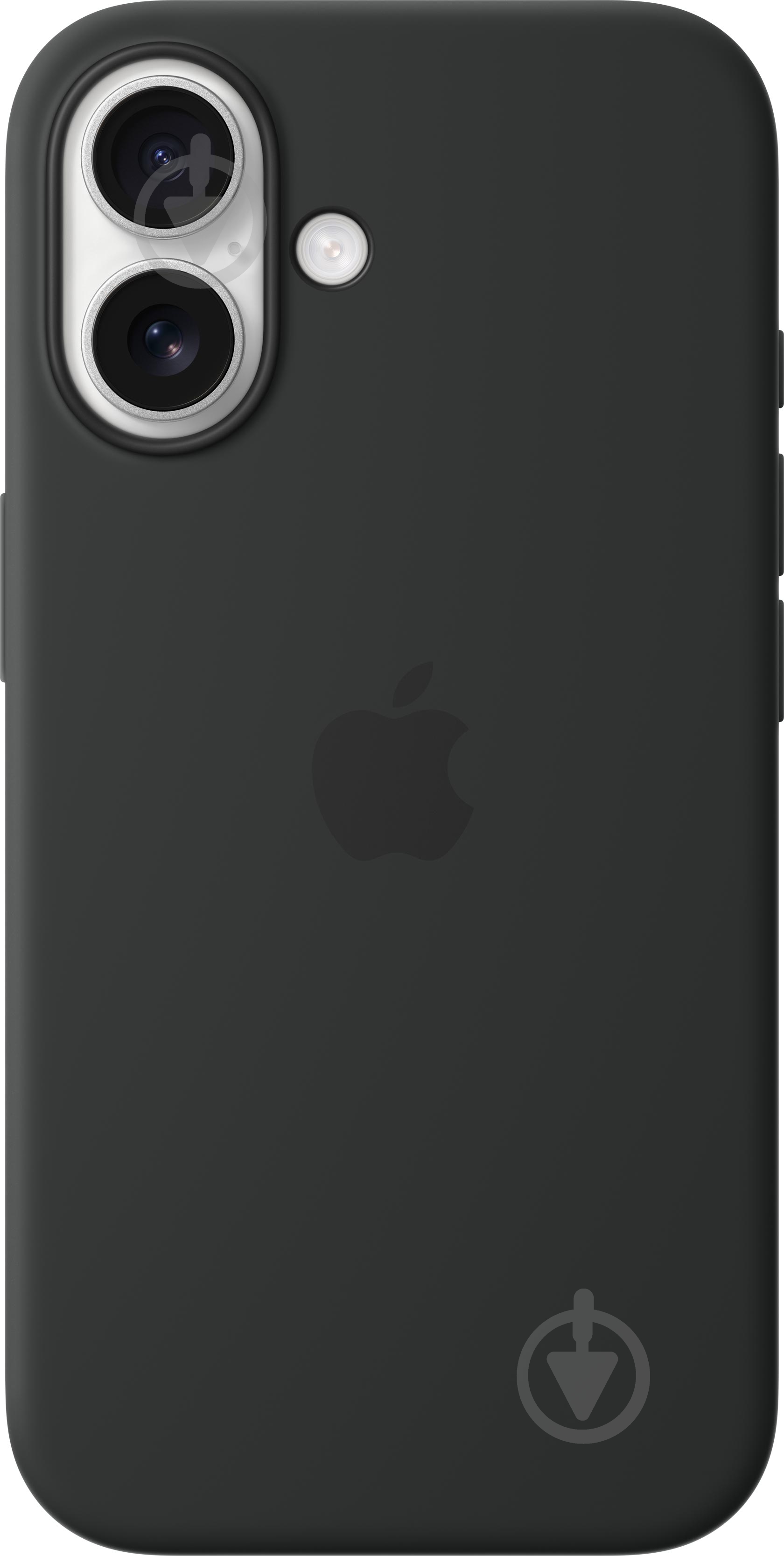 Чохол Apple Silicone Case with MagSafe для Apple iPhone 16 black (MYY13ZM/A) - фото 1