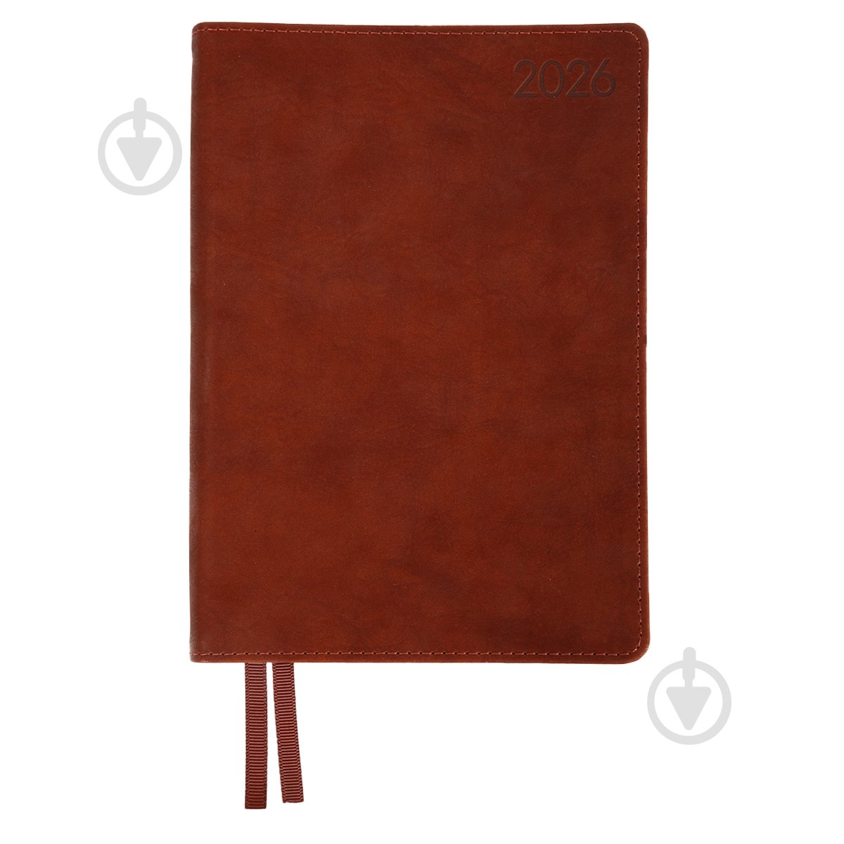 Щоденник датований Case 368 стор. Leo Planner A5 2026 252659 коричневий - фото 1