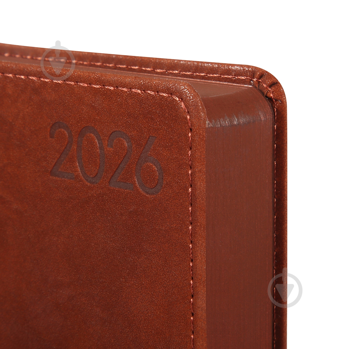 Щоденник датований Case 368 стор. Leo Planner A5 2026 252659 коричневий - фото 2