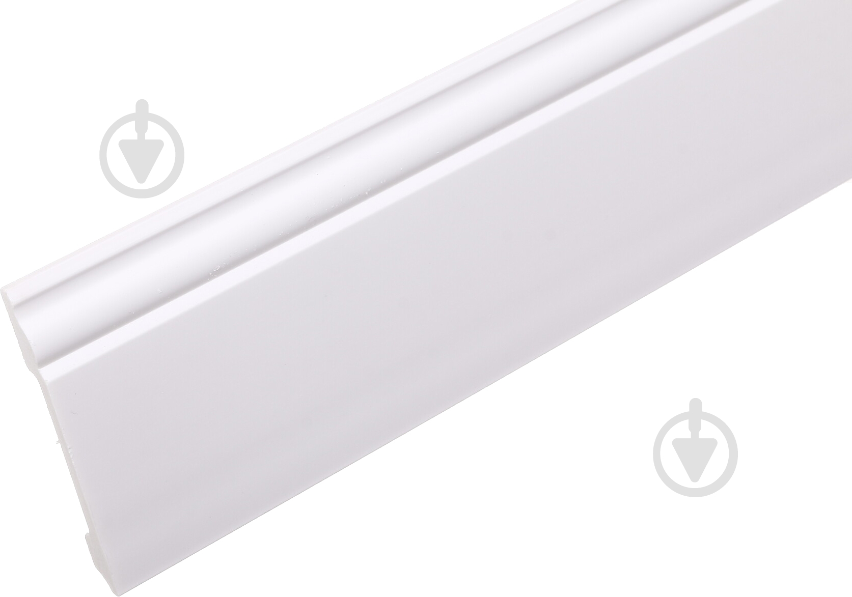 Плінтус King Floor JX115-W білий 2000x120x14 мм - фото 1 Плінтус King Floor JX115-W білий 2000x120x14 мм - фото 1