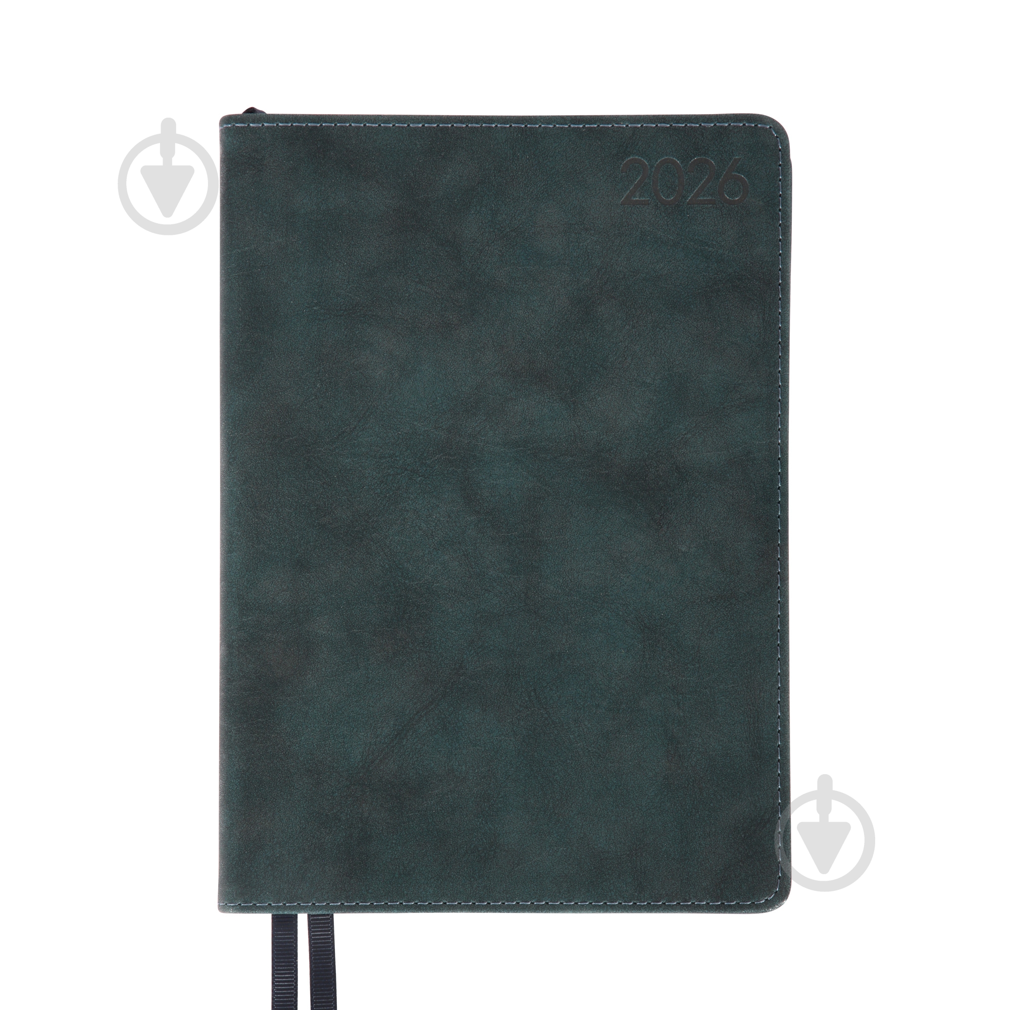 Щоденник датований Case 368 стор. Leo Planner A5 2026 252660 зелений - фото 1