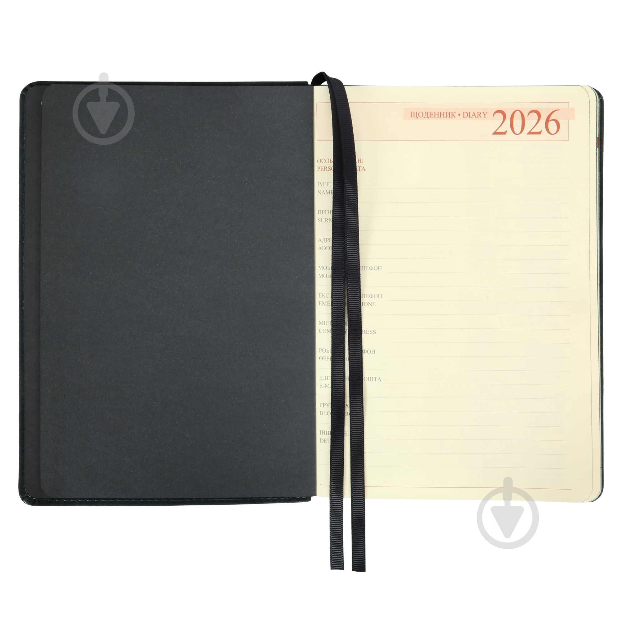Щоденник датований Case 368 стор. Leo Planner A5 2026 252660 зелений - фото 4