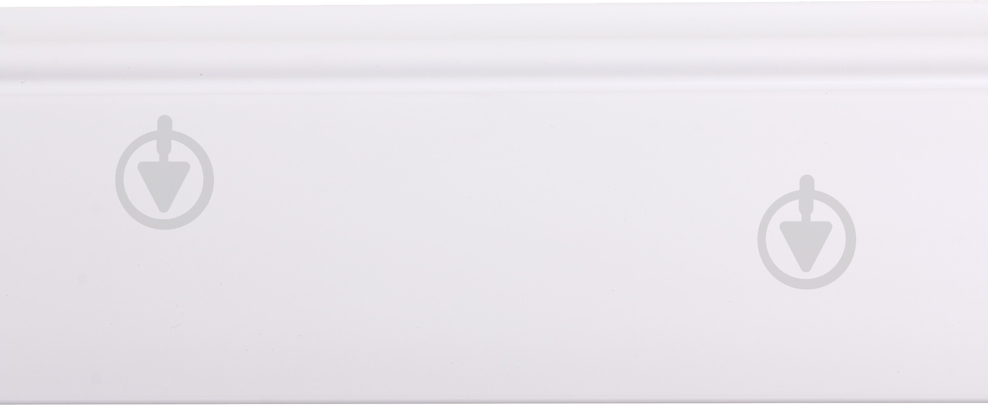 Плинтус King Floor JX06-W белый 2000x80x13 мм - фото 3 Плинтус King Floor JX06-W белый 2000x80x13 мм - фото 3