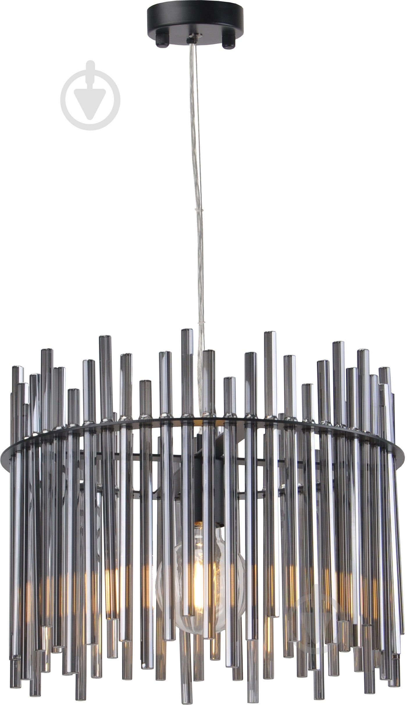 Люстра подвесная Sensio Broadway 1x40 Вт E27 черный ALB-P00398-E - фото 1