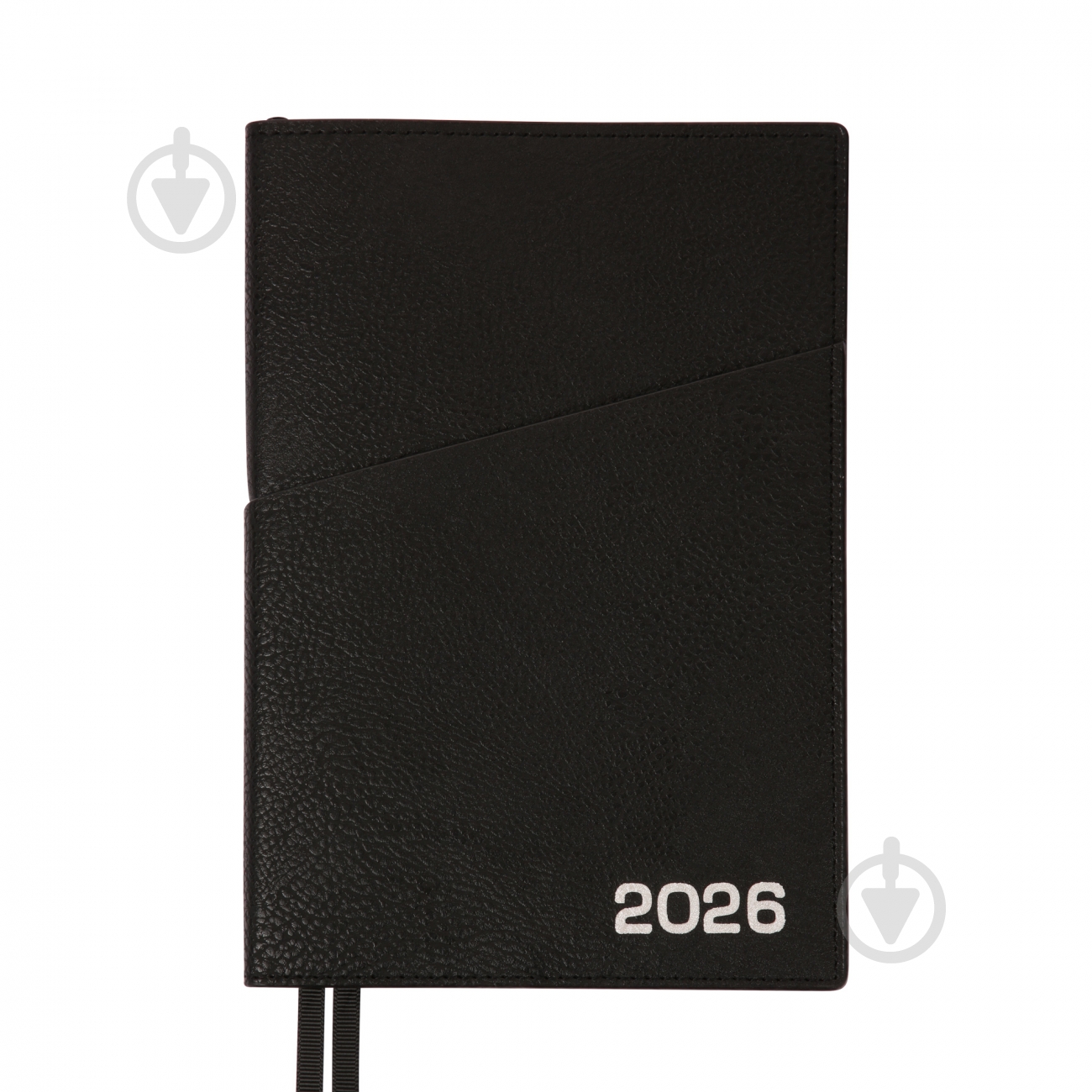 Щоденник датований Credo 368 стор. Leo Planner A5 2026 252647 чорний - фото 1
