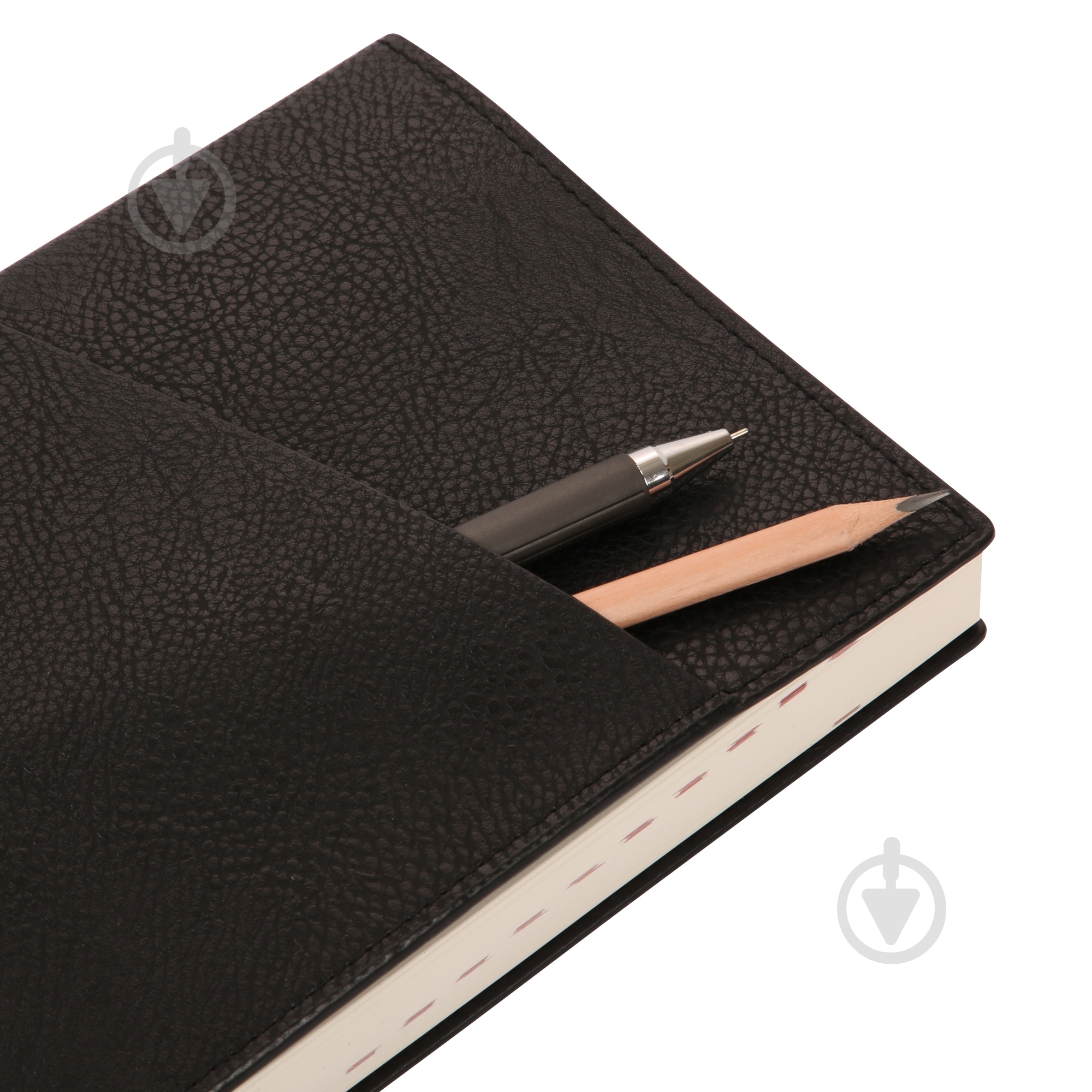 Щоденник датований Credo 368 стор. Leo Planner A5 2026 252647 чорний - фото 4