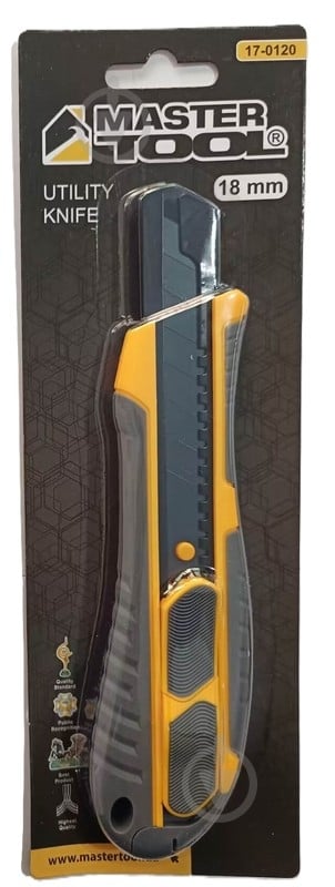 Нож строительный MasterTool 17-0120 - фото 2 Нож строительный MasterTool 17-0120 - фото 2