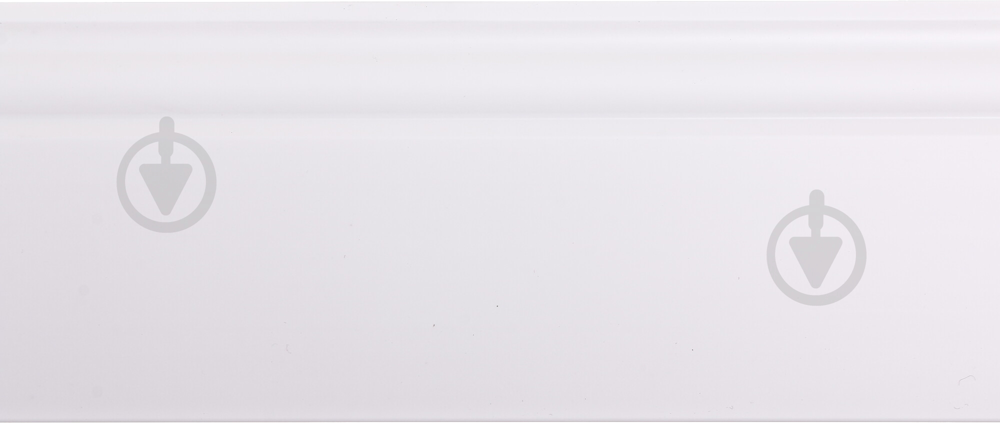 Плинтус King Floor JX113-W белый 2000x80x12 мм - фото 3