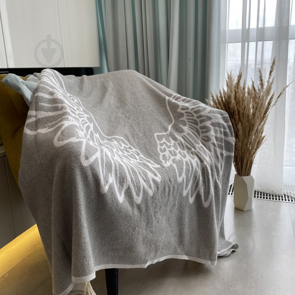 Плед Wing 140x200 см серый SoundSleep - фото 2