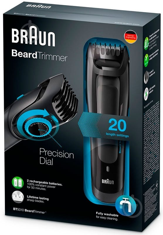 Тример Braun BeardTrimmer BT5010 - фото 4