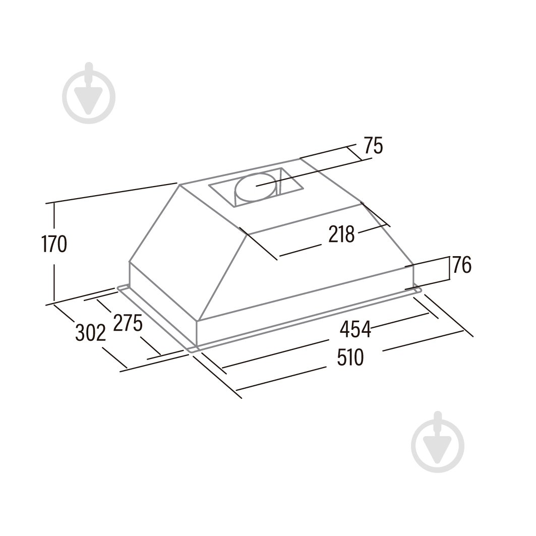 Вытяжка Cata 02039005 - фото 2 Вытяжка Cata 02039005 - фото 2