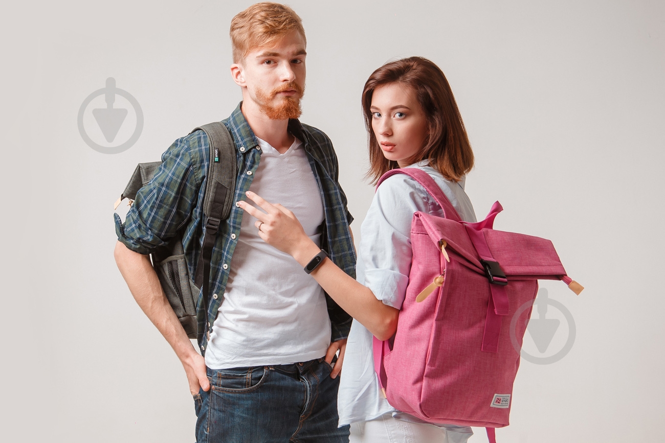 Рюкзак Smart Style Roll-top T-70 Coral - фото 7