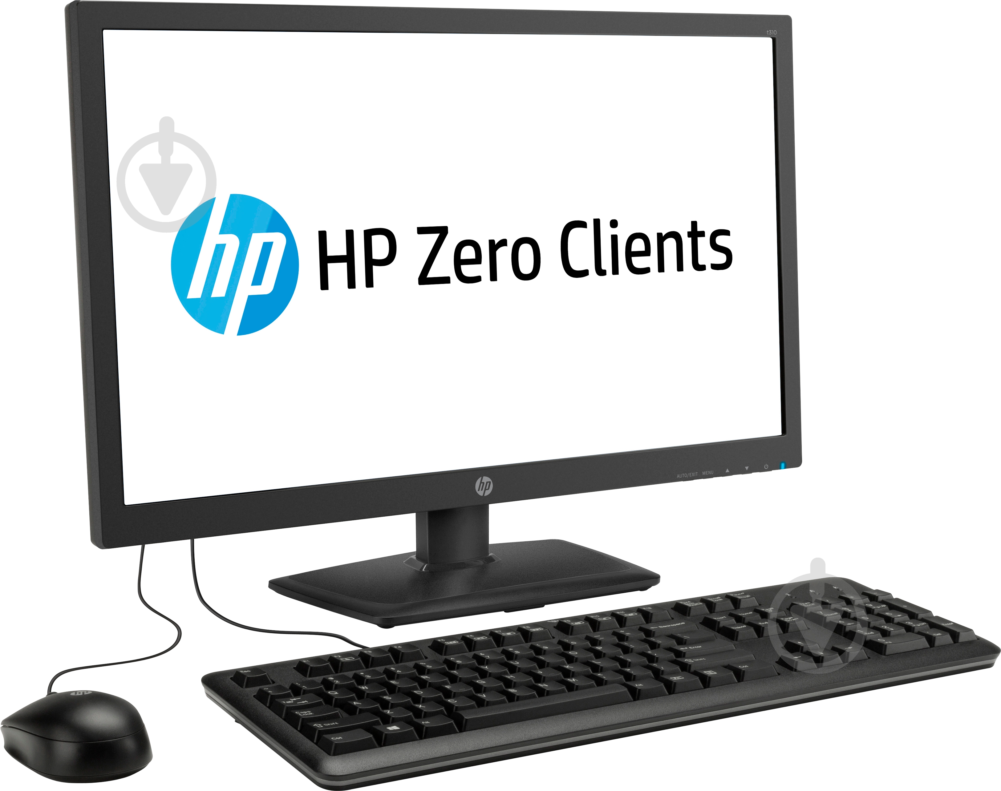 Компьютер персональный HP t310 AiO Tera 2 Ethernet Zero Client (J2N80AA) - фото 2