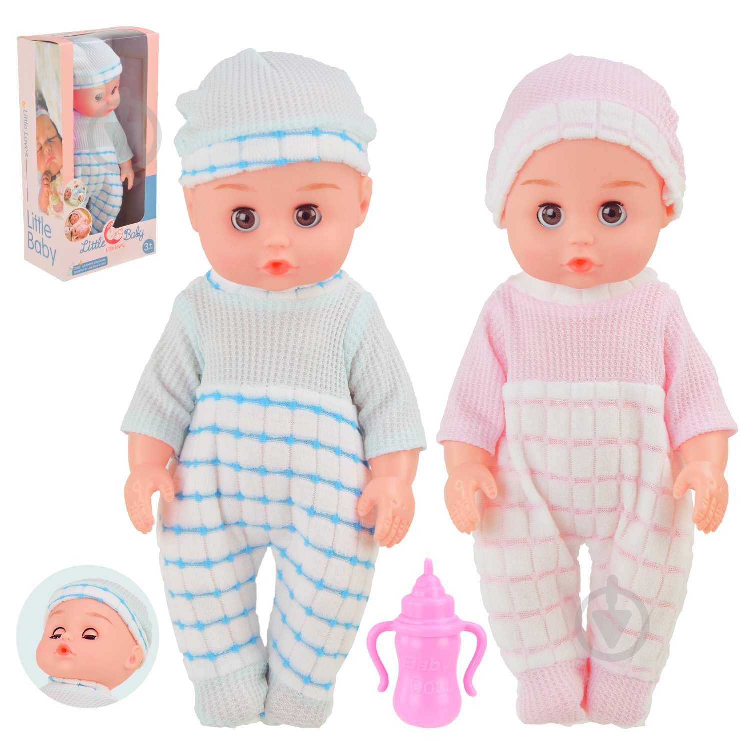 Пупс Shantou AD12308-G8/G9 - фото 1 Пупс Shantou AD12308-G8/G9 - фото 1