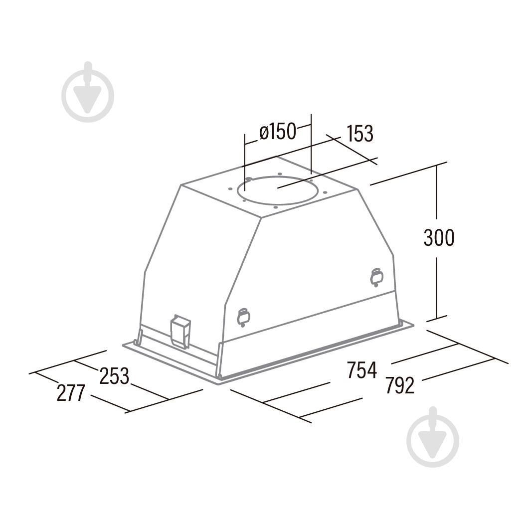 Вытяжка Cata 02131208 - фото 2 Вытяжка Cata 02131208 - фото 2