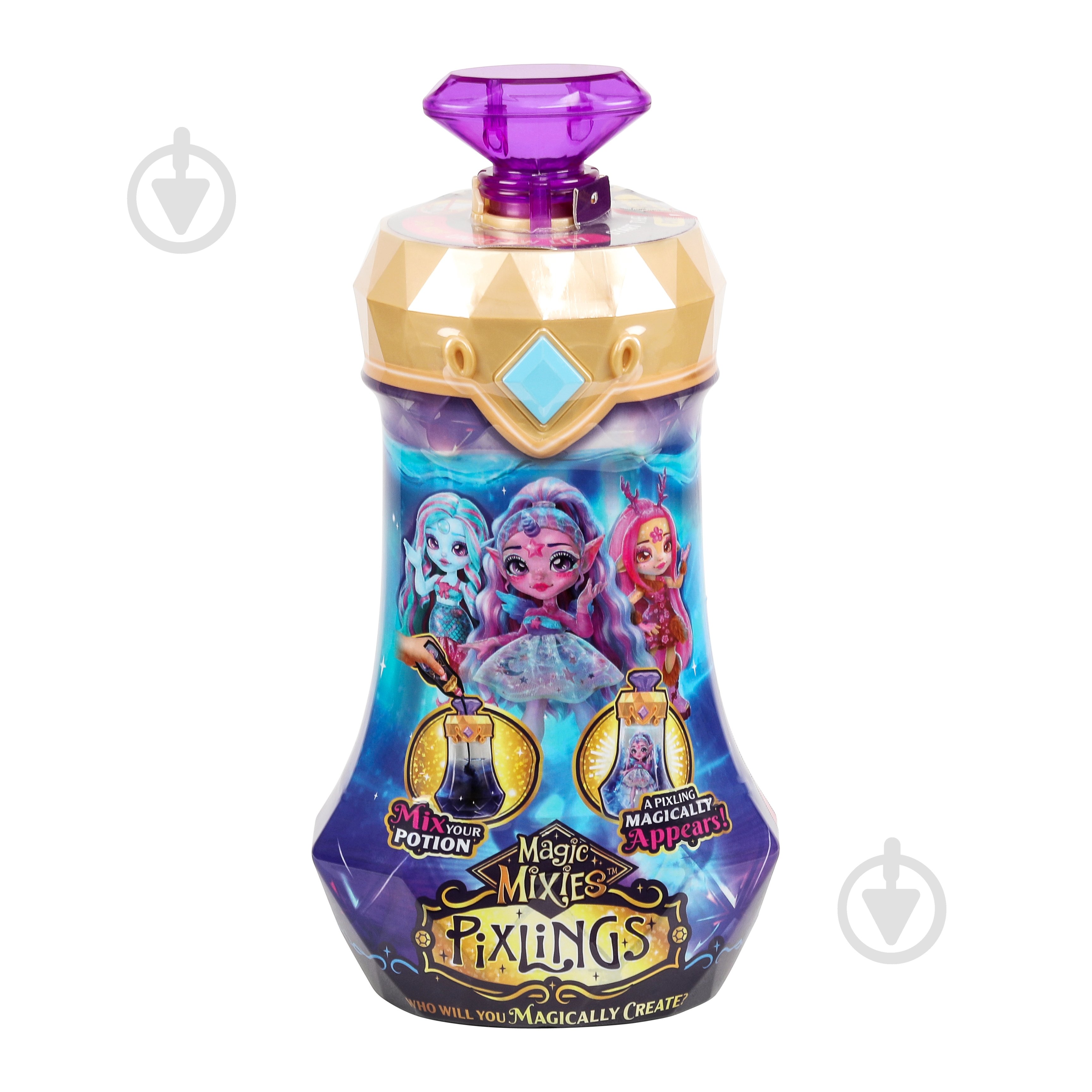 Кукла-сюрприз Magic Mixies Pixlings вода 123169 - фото 1 Кукла-сюрприз Magic Mixies Pixlings вода 123169 - фото 1