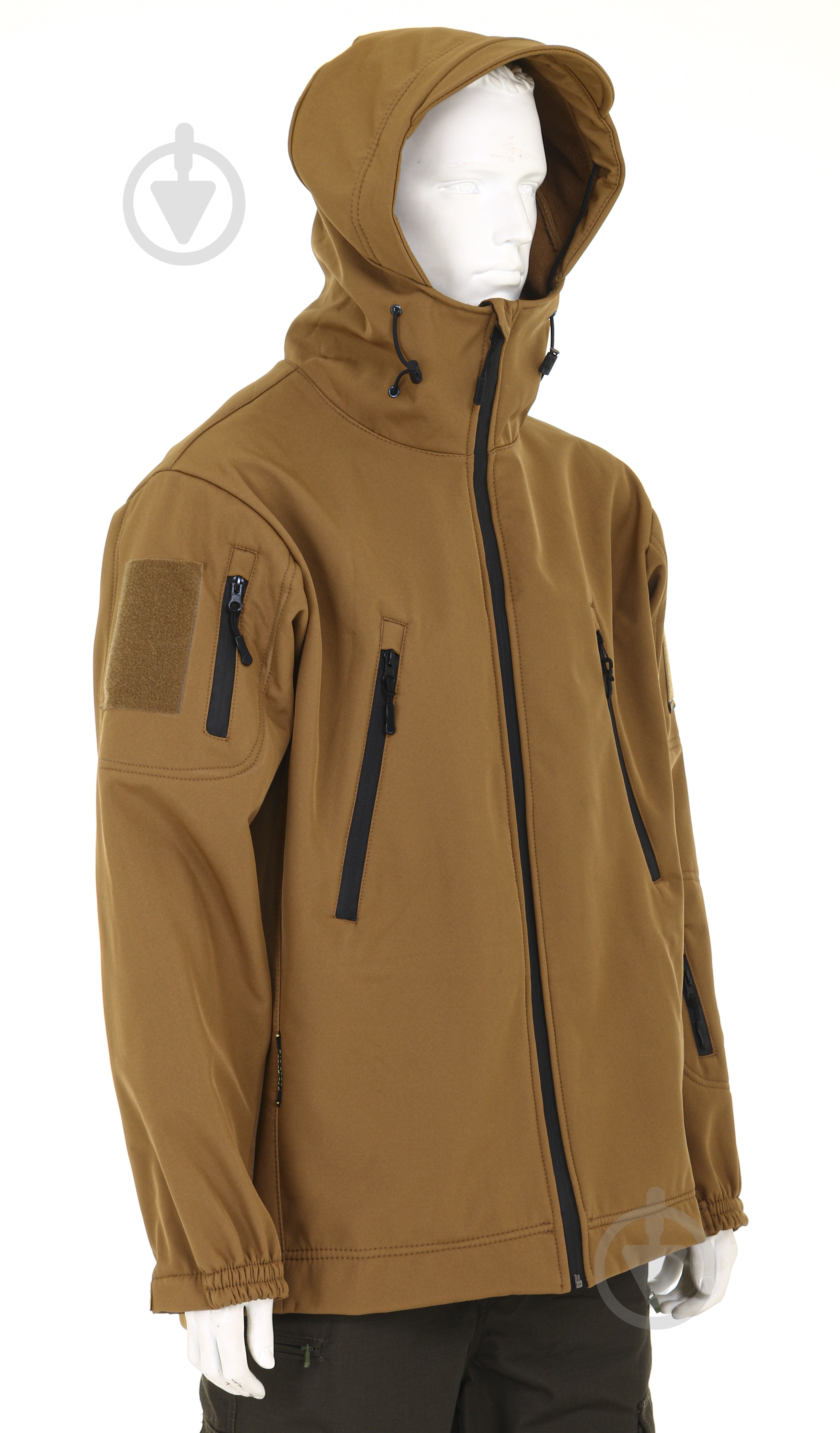 Куртка чоловіча LOGOS-Tac тактична "Softshell" тепла 04-07-00-0012 р.3XL койот - фото 5 Куртка чоловіча LOGOS-Tac тактична "Softshell" тепла 04-07-00-0012 р.3XL койот - фото 5