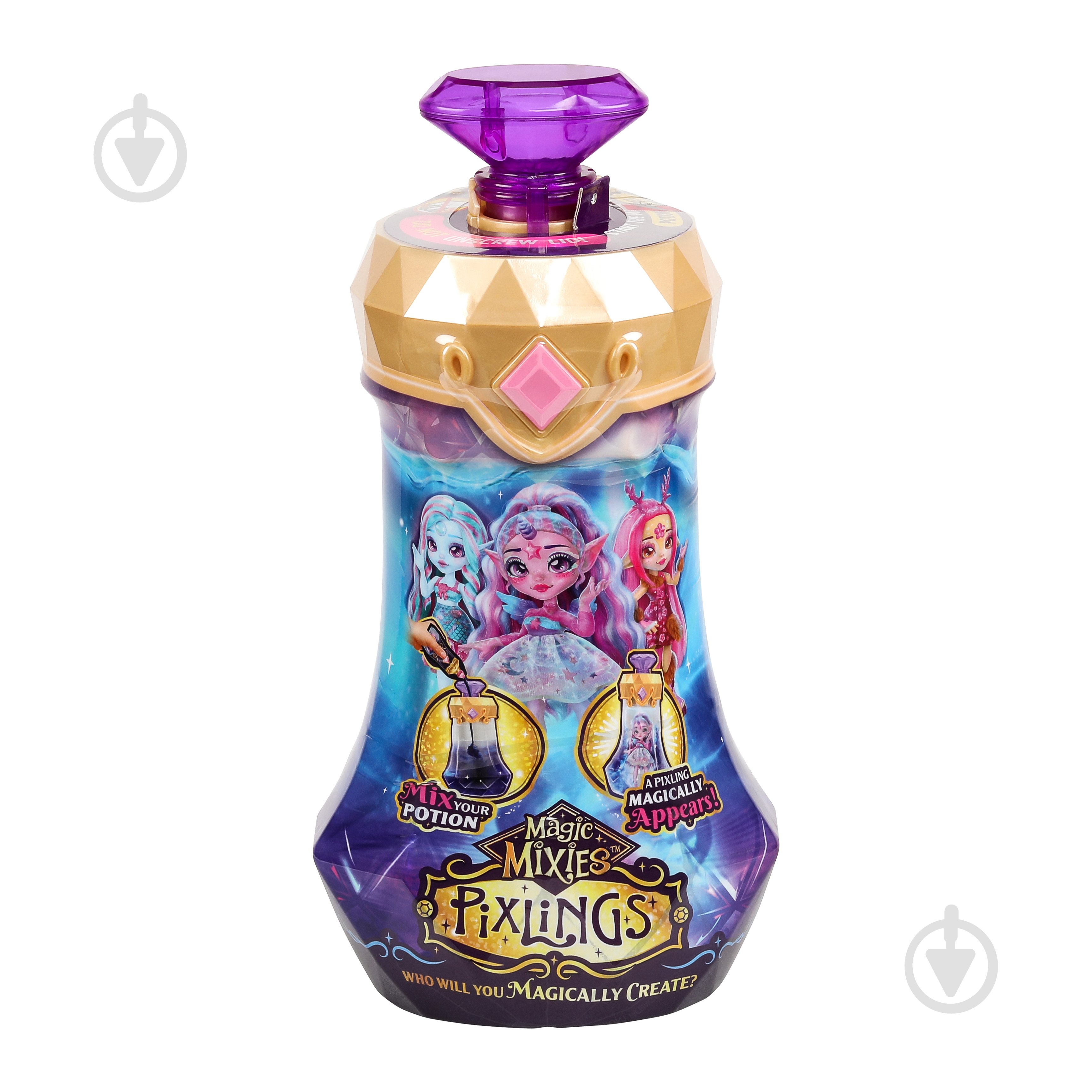 Кукла-сюрприз Magic Mixies Pixlings розовая 123170 - фото 1