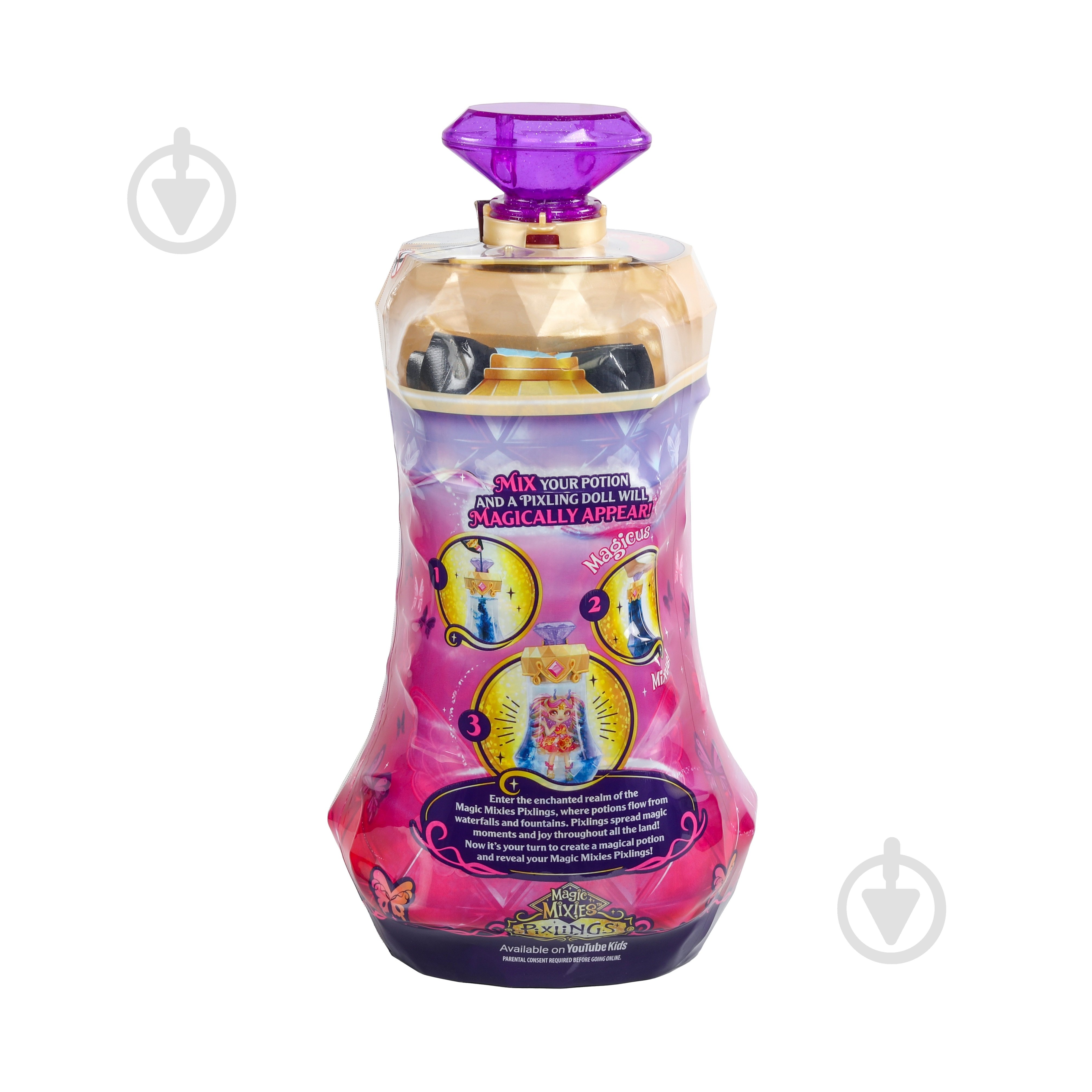 Кукла-сюрприз Magic Mixies Pixlings оранжевая 123167 - фото 3