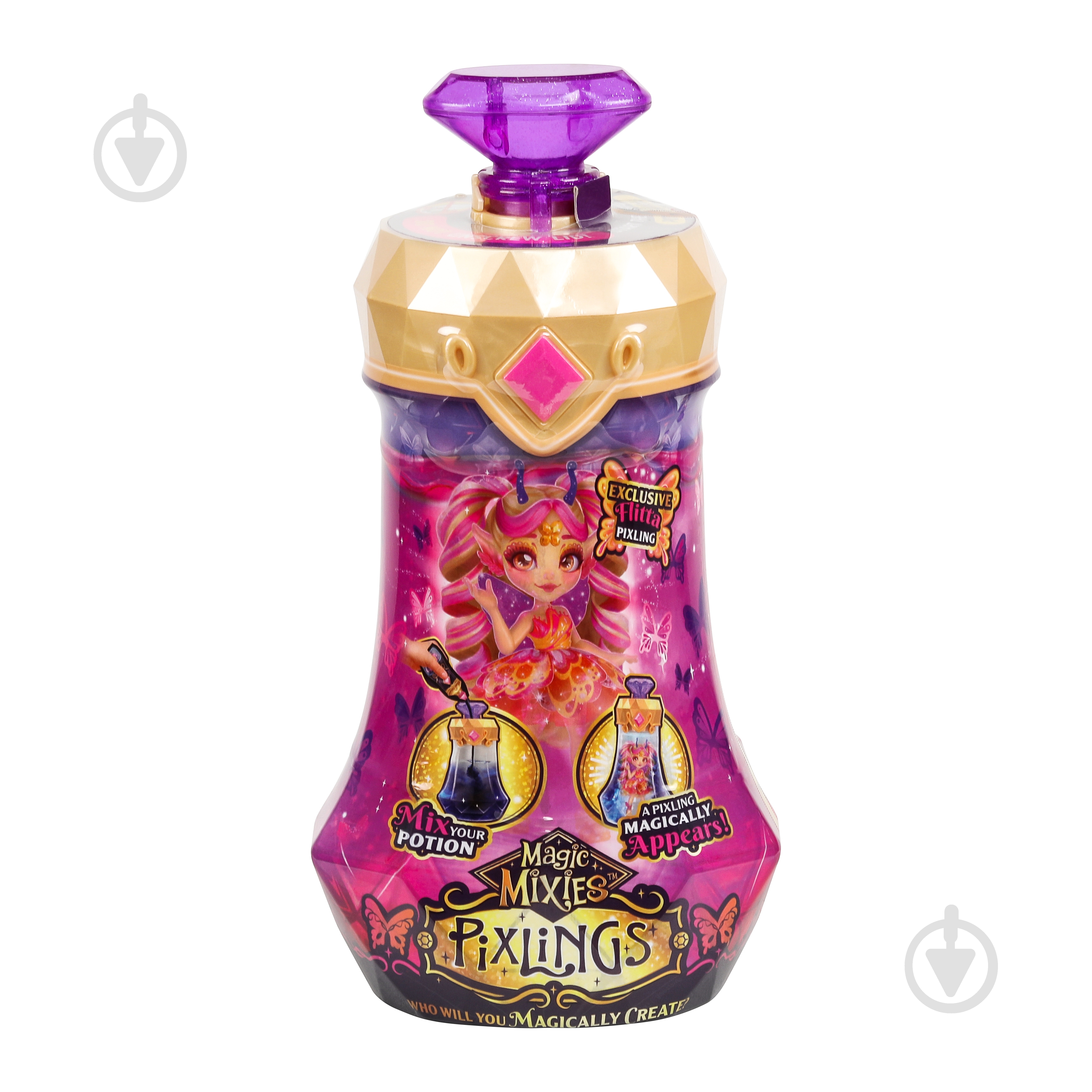 Кукла-сюрприз Magic Mixies Pixlings оранжевая 123167 - фото 1