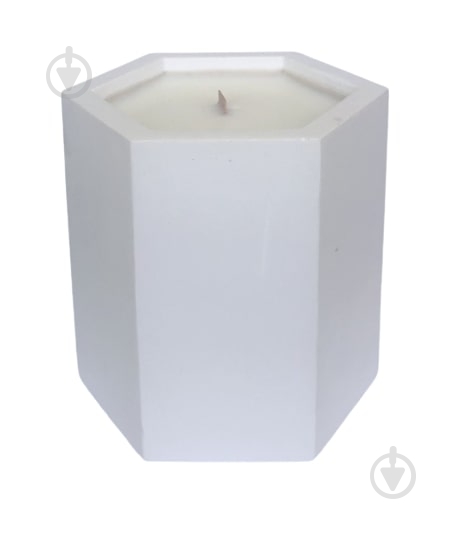 Свеча Гекса бежевая Feroma Candle - фото 1