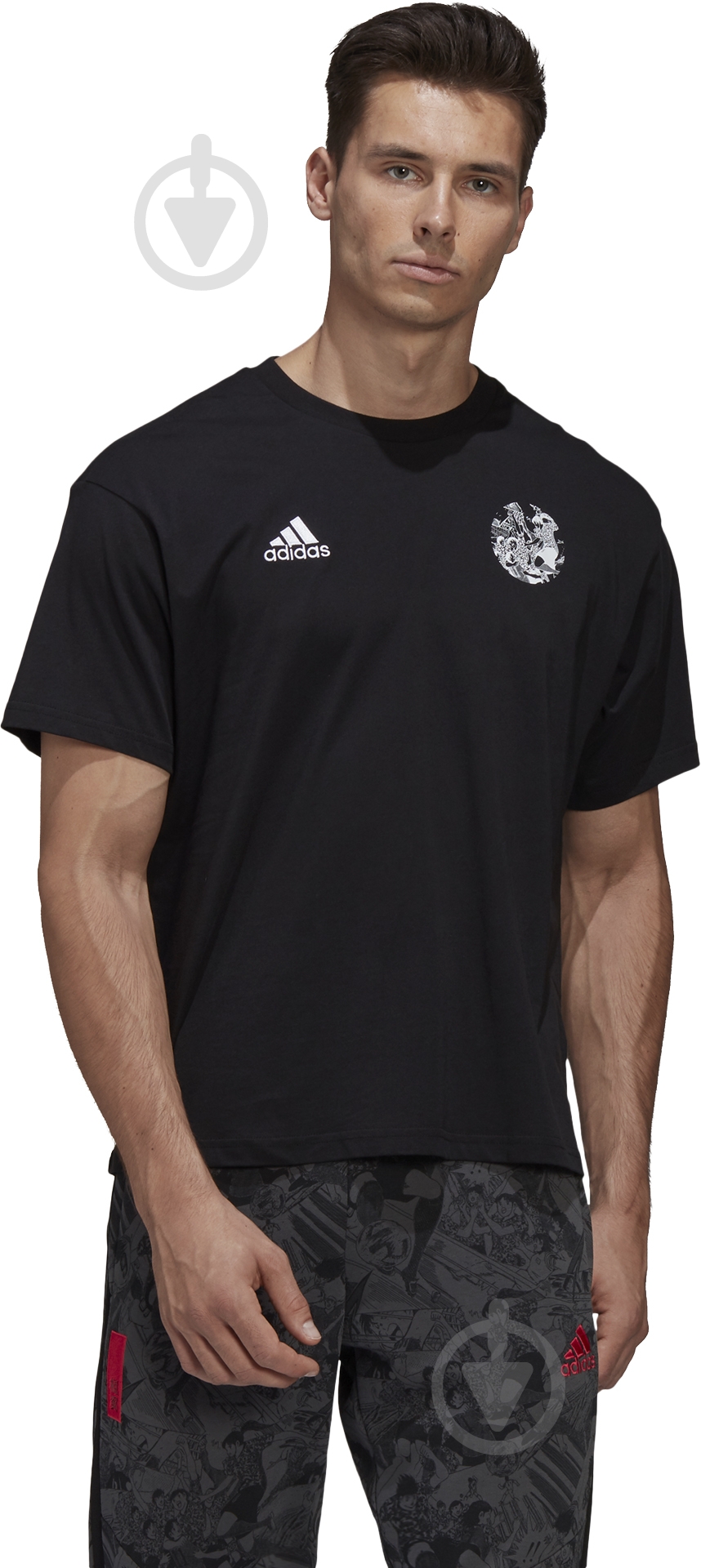 Футболка Adidas CAPTSUBA TEE GK3442 р.M черный - фото 3 Футболка Adidas CAPTSUBA TEE GK3442 р.M черный - фото 3