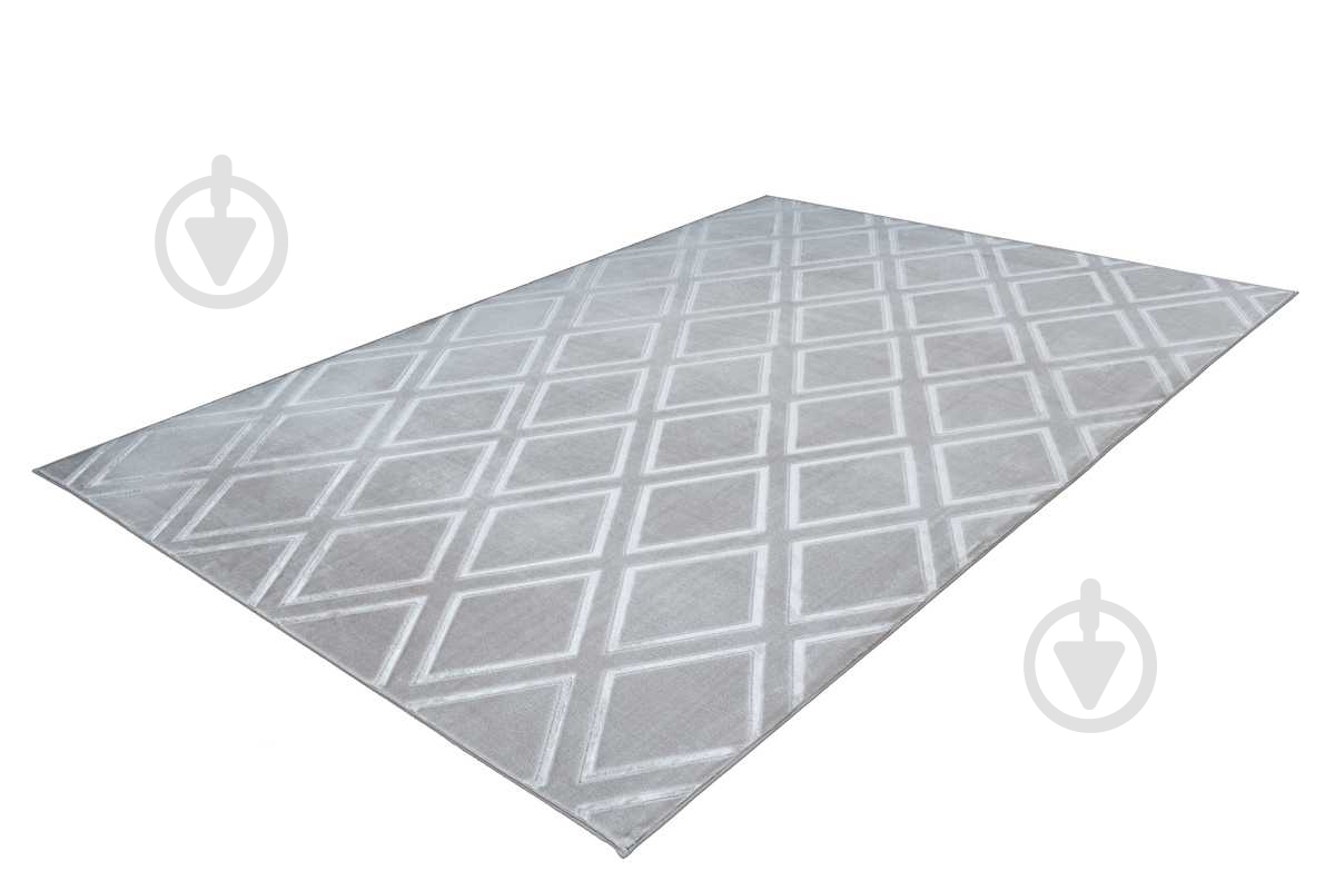 Килим Kayoom Monroe 300 romb grey/blue 80х150 - фото 4