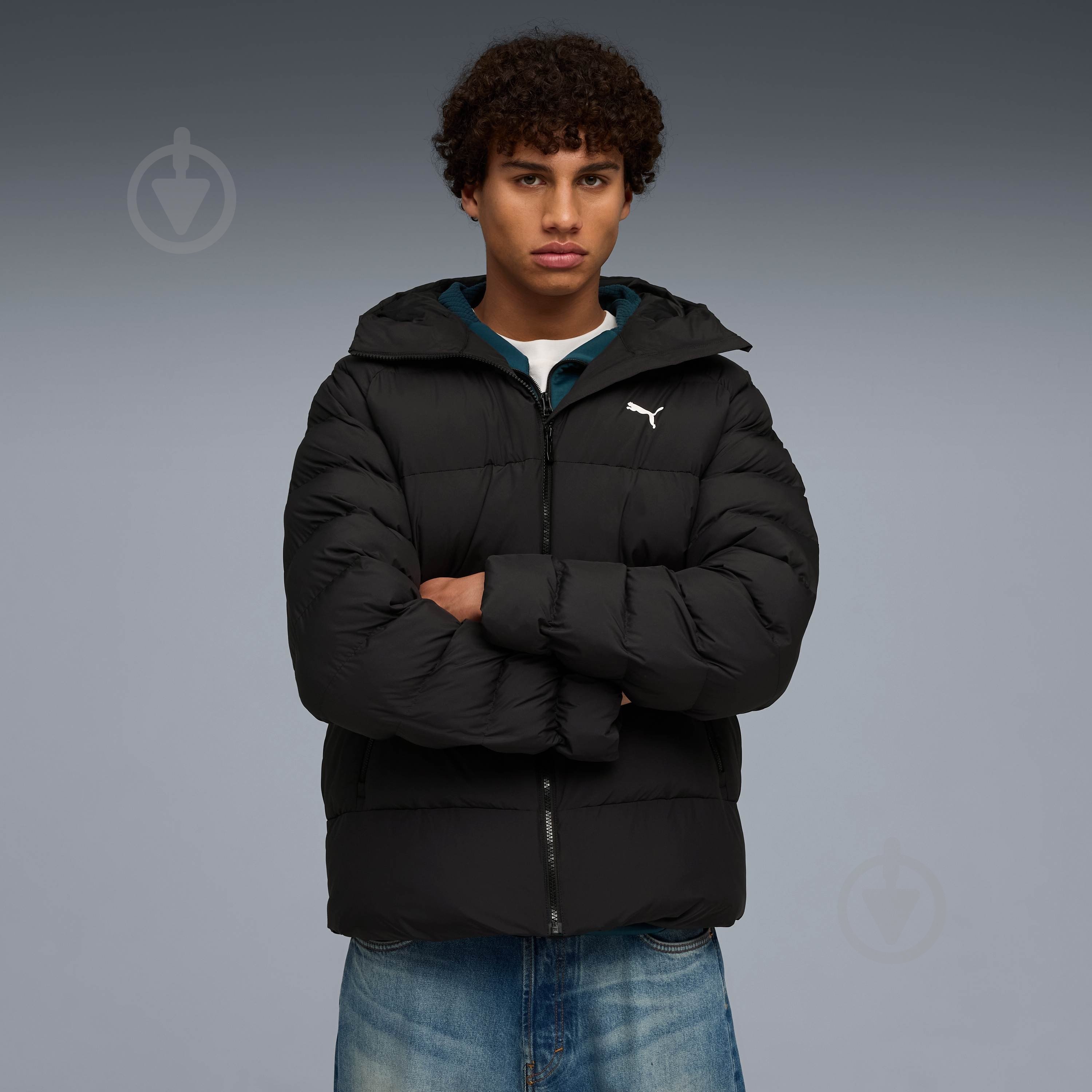 Куртка Puma Mono Hooded Jacket 68836701 р.XL - фото 1 Куртка Puma Mono Hooded Jacket 68836701 р.XL - фото 1